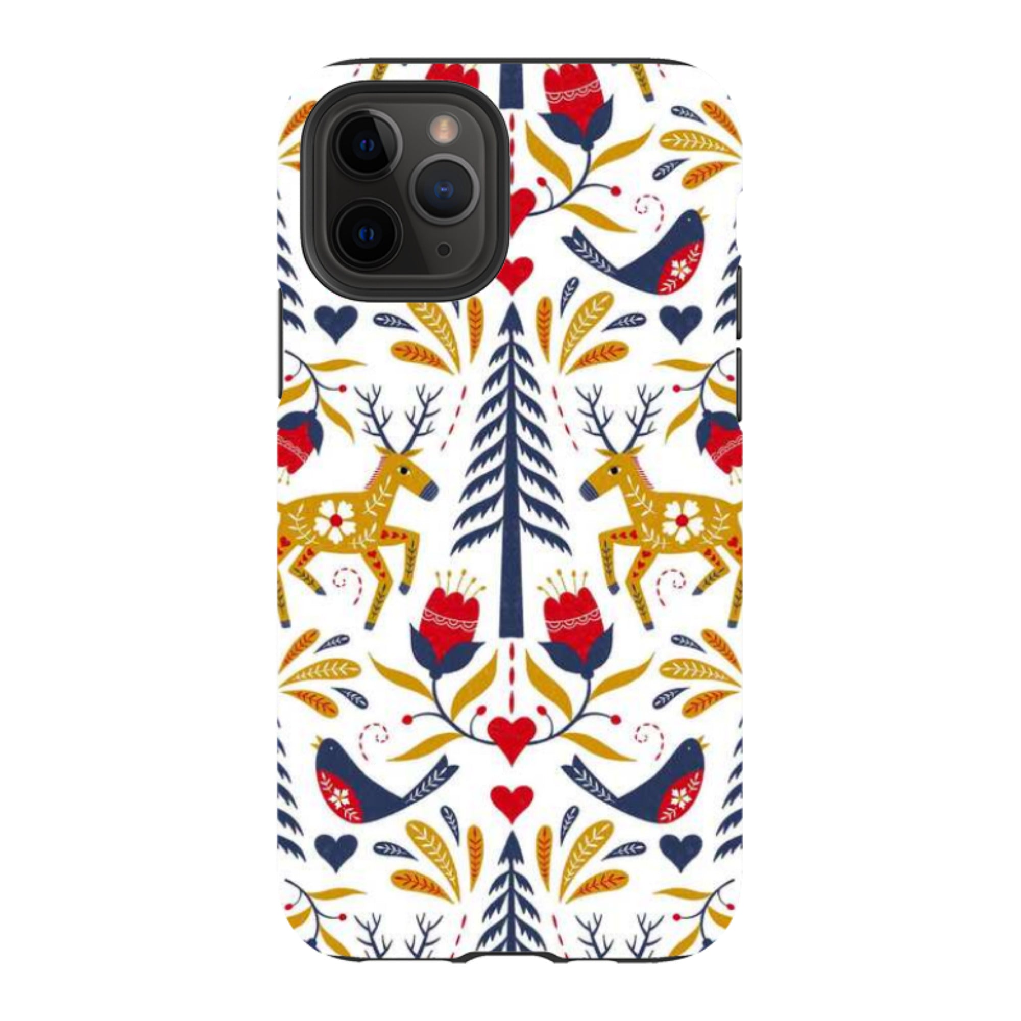 iPhone Tough Case - Xmas Pattern II By Suzy Taylor