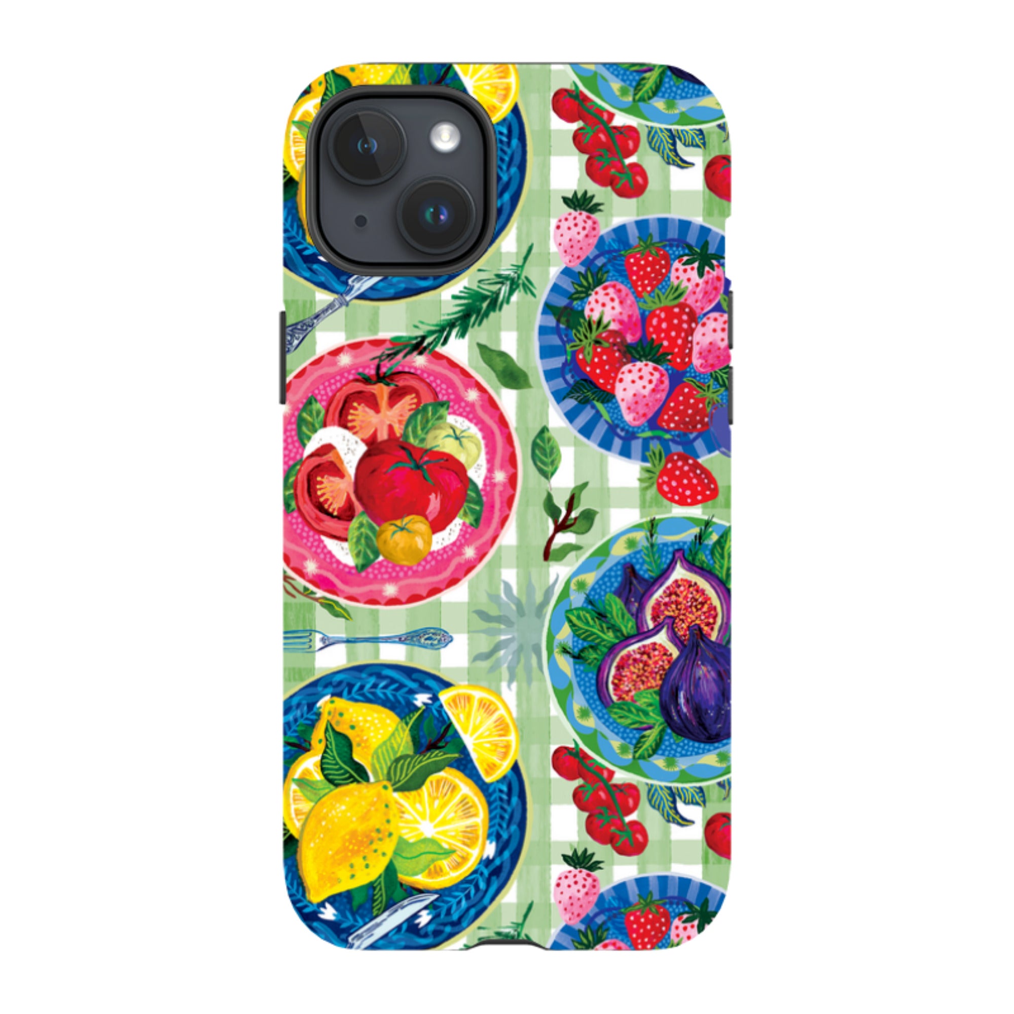iPhone Tough Case - Summer Tablescape By Emma Frances Grant