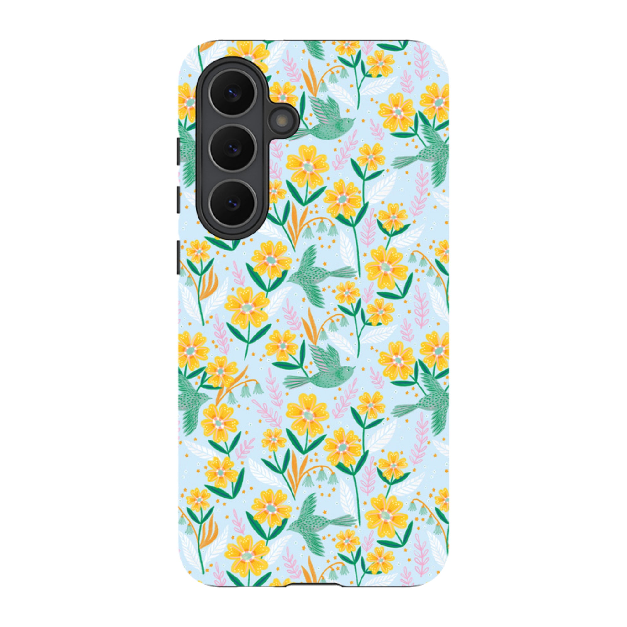 Samsung Tough Case - Sweet Birds Blue By Lee Foster Wilson