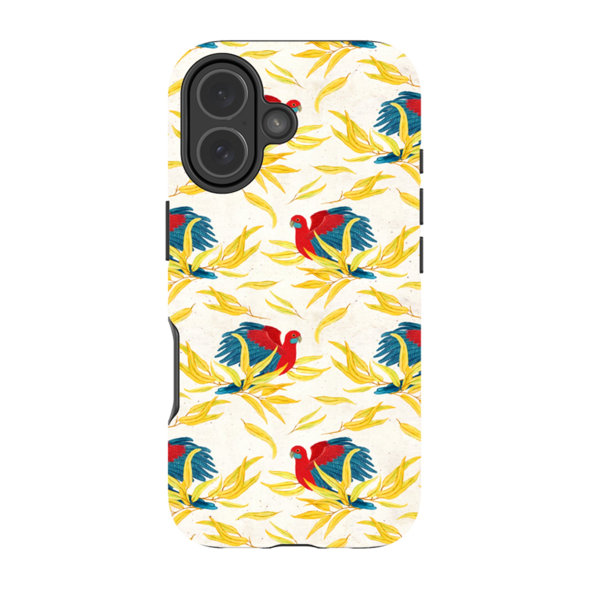 iPhone Tough Case - Crimson Rosella By Katherine Quinn