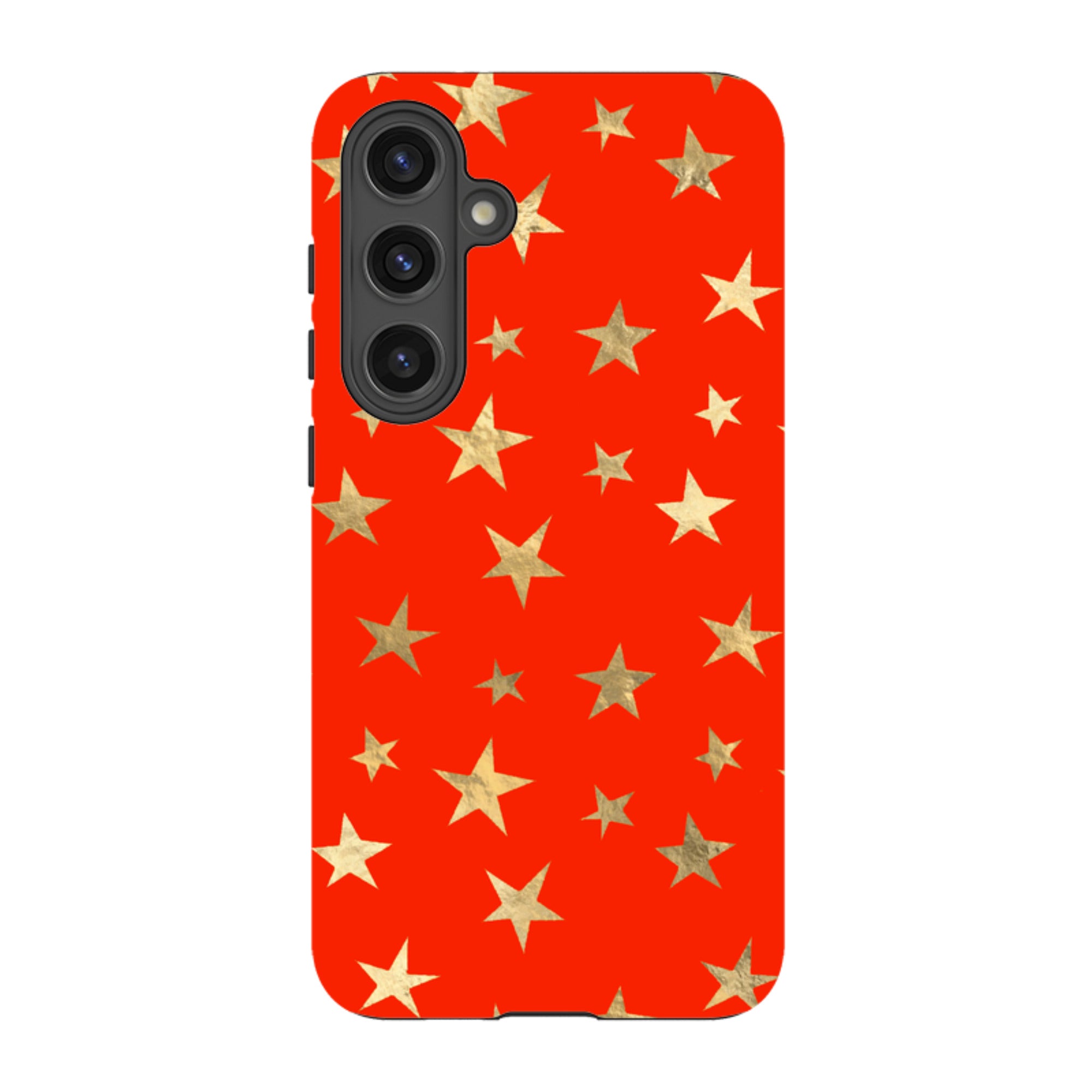 Samsung Tough Case - Red and Gold Stars