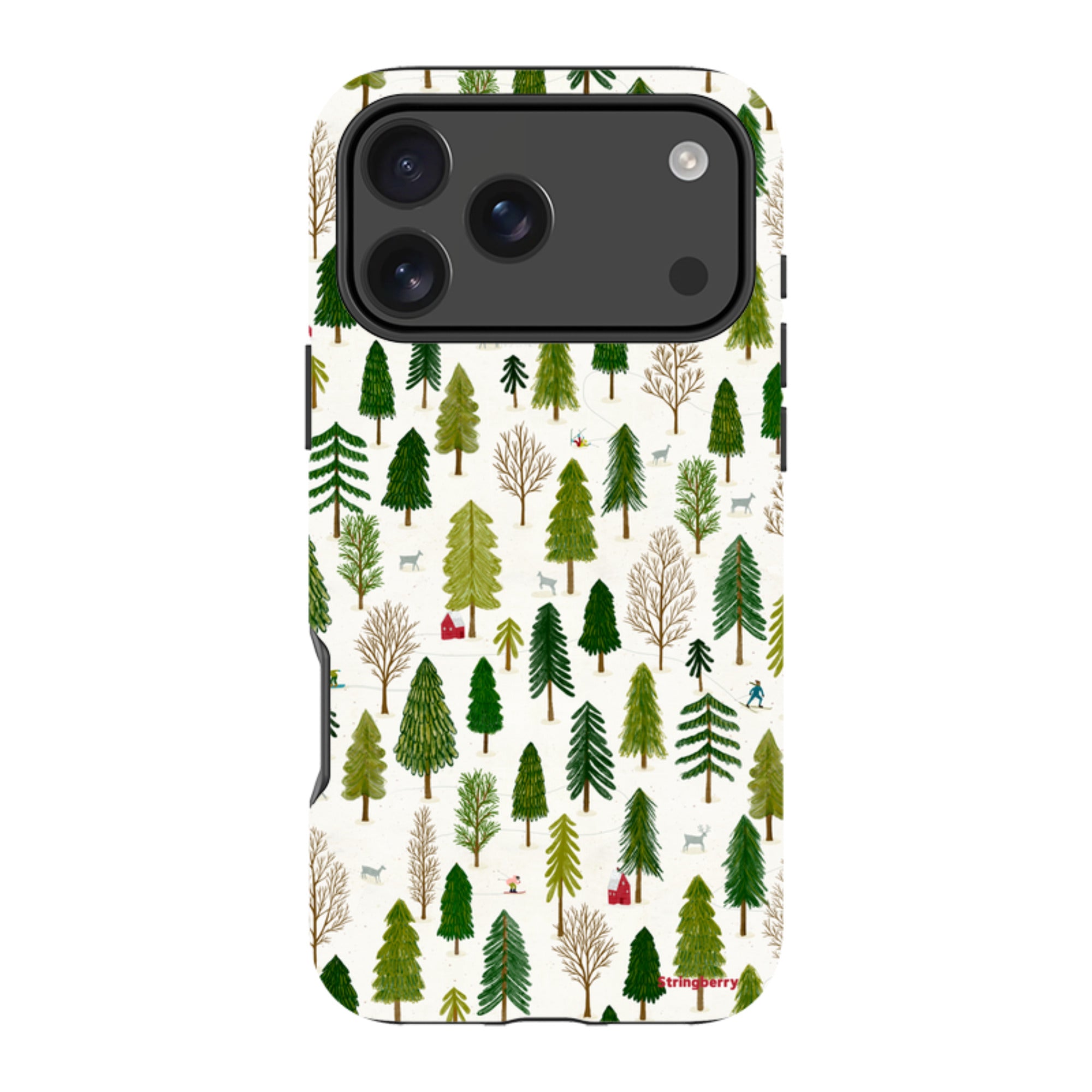 iPhone Tough Case - Winter Landscape IV By Katherine Quinn