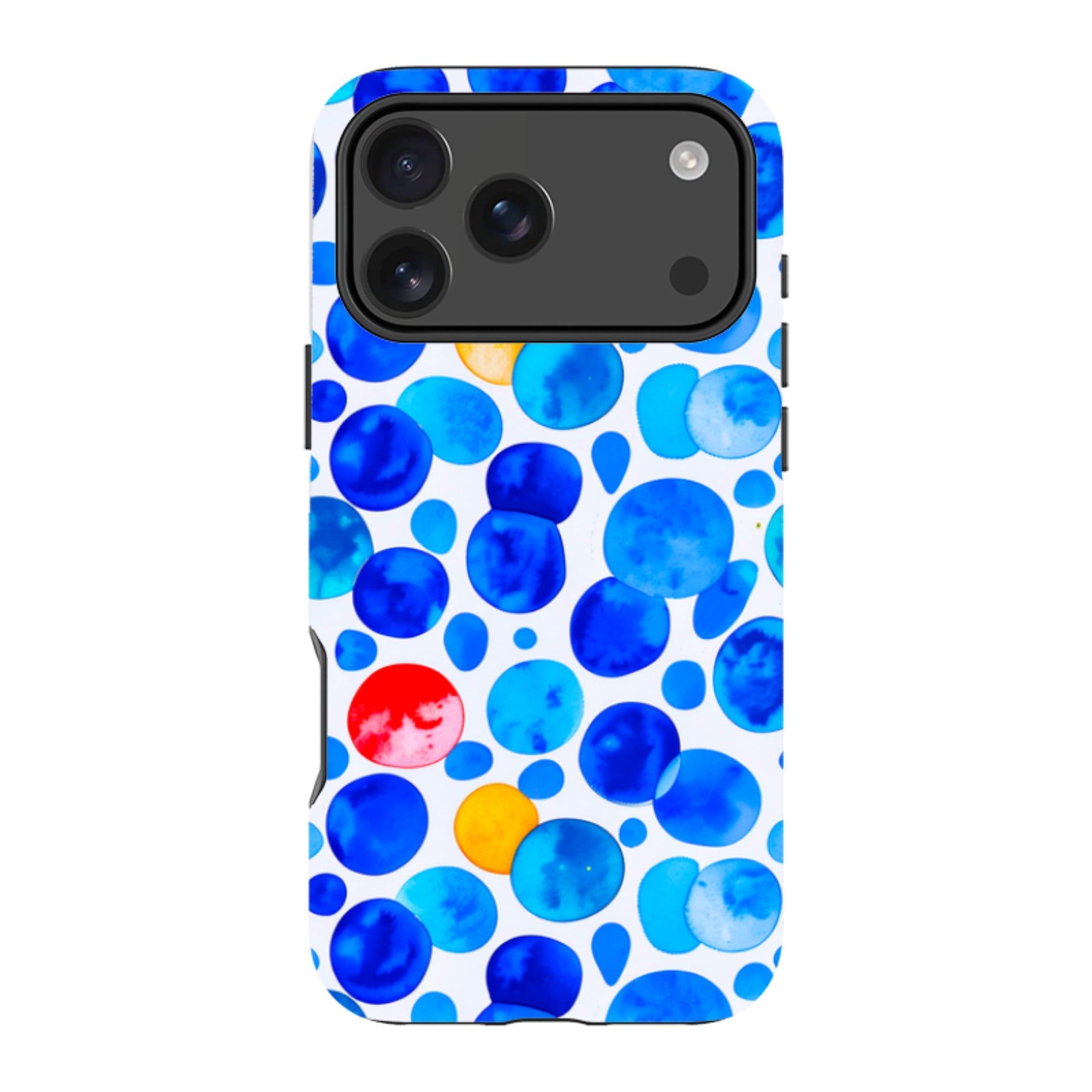 iPhone MagSafe Tough Case - Blue Moon Polka
