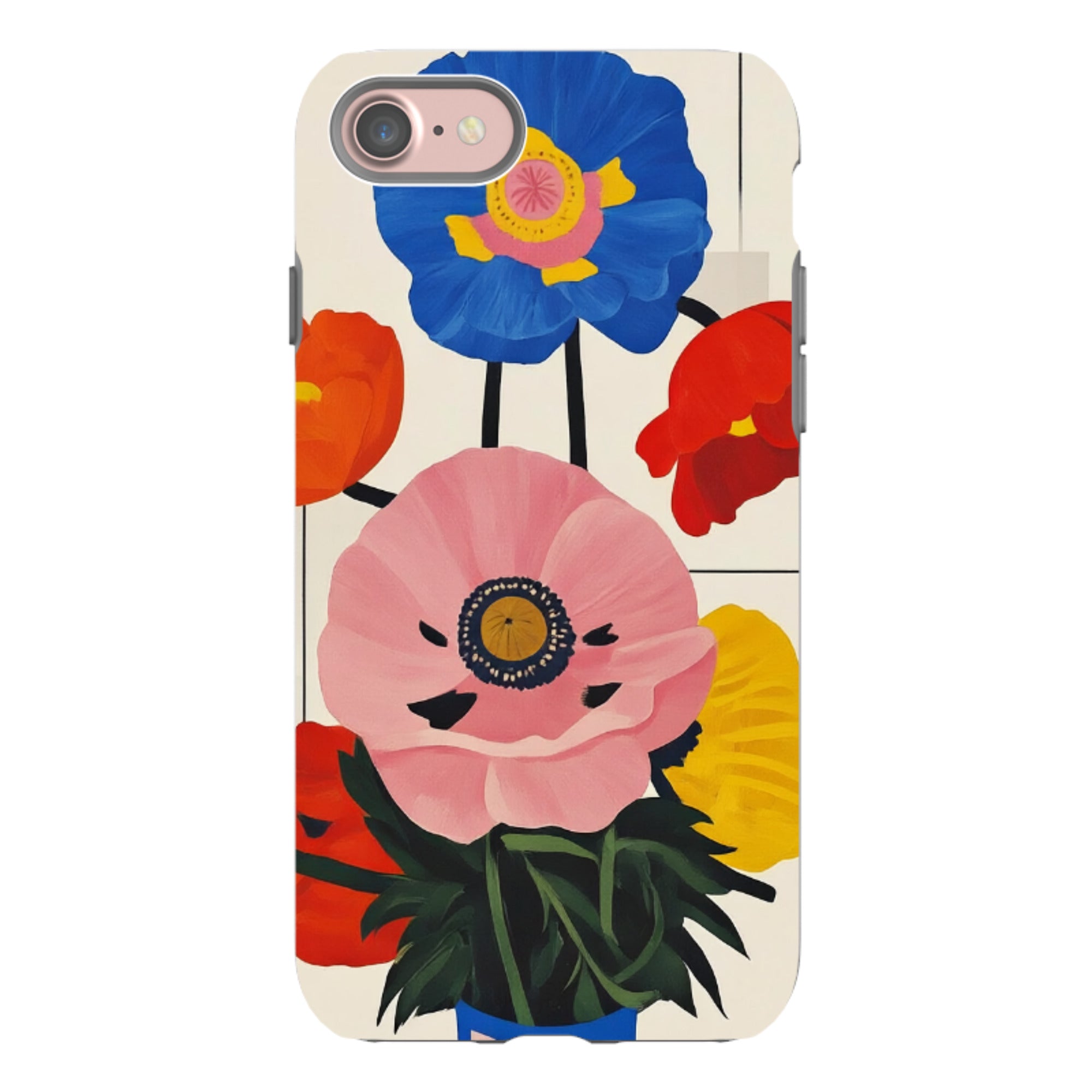 iPhone Tough Case - Kisling Poppy Peach