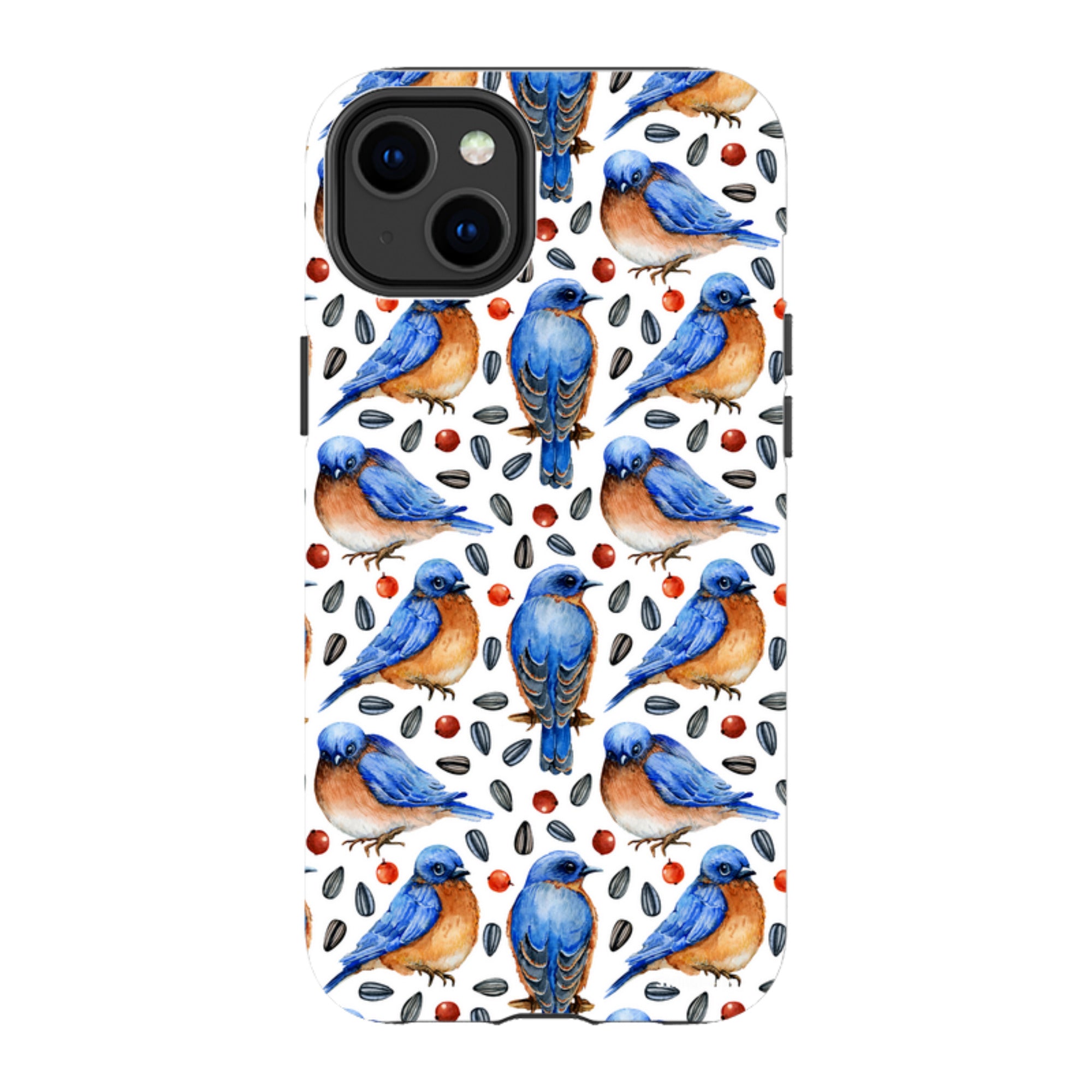 iPhone Tough Case - Bluebirds II