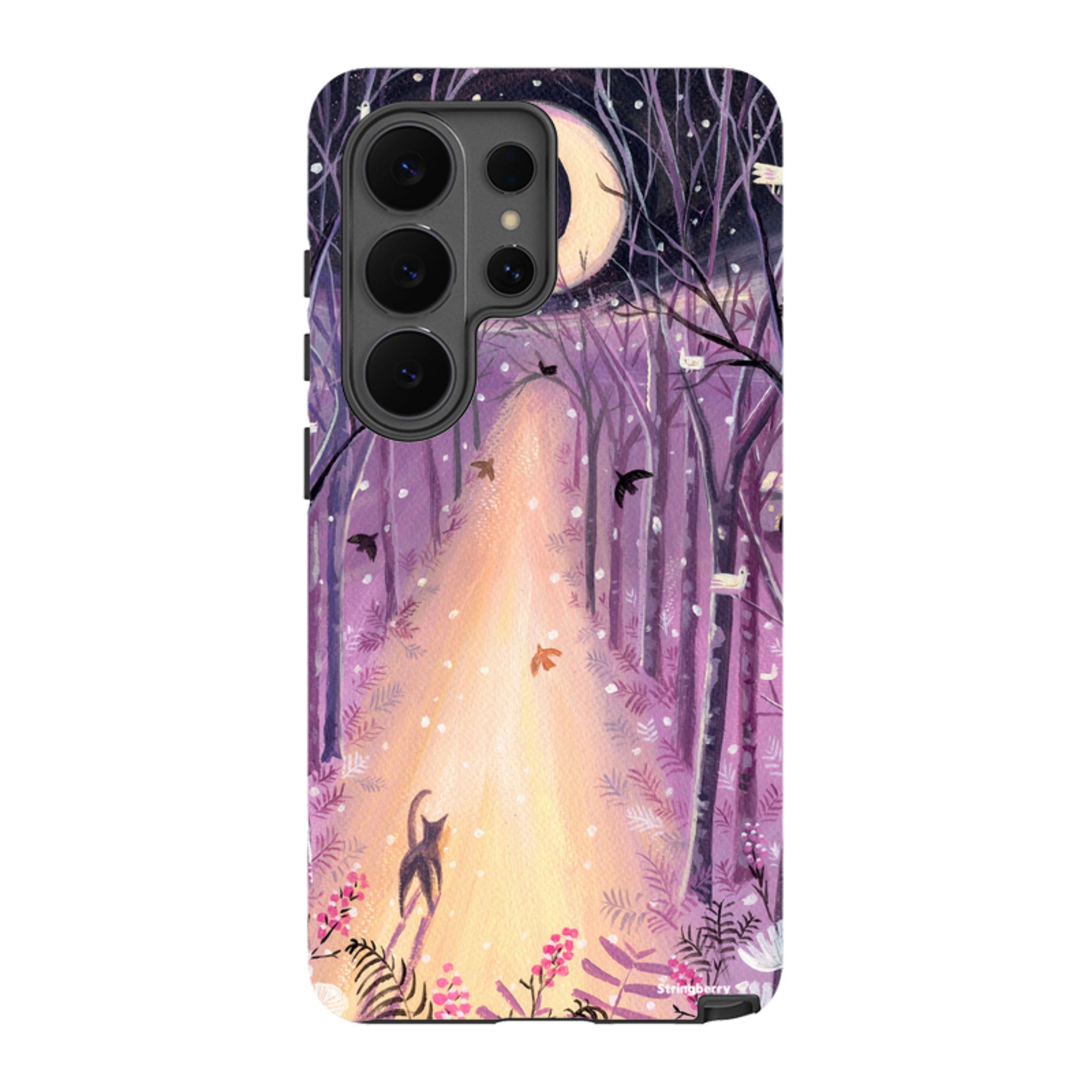 Samsung Tough Case - Forest Cat By Mary Stubberfield