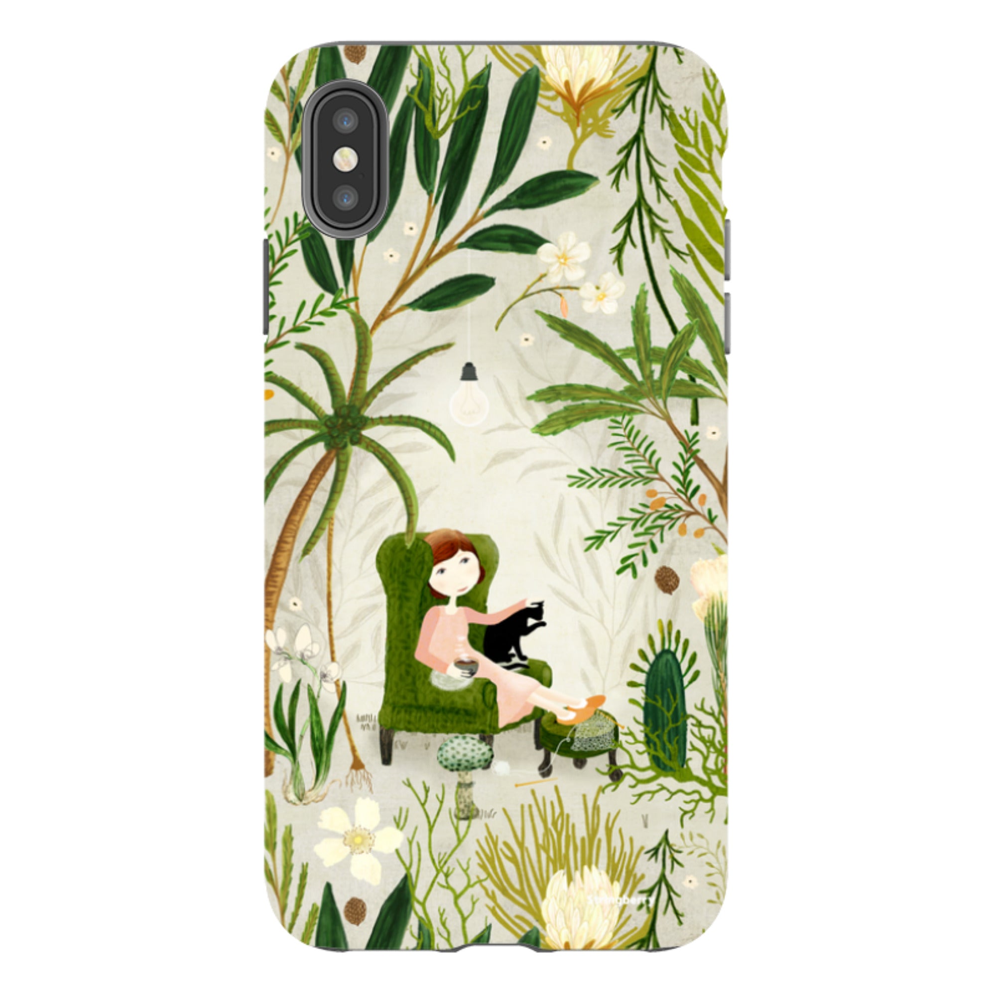 iPhone Tough Case - Imaginarium Garden II By Katherine Quinn
