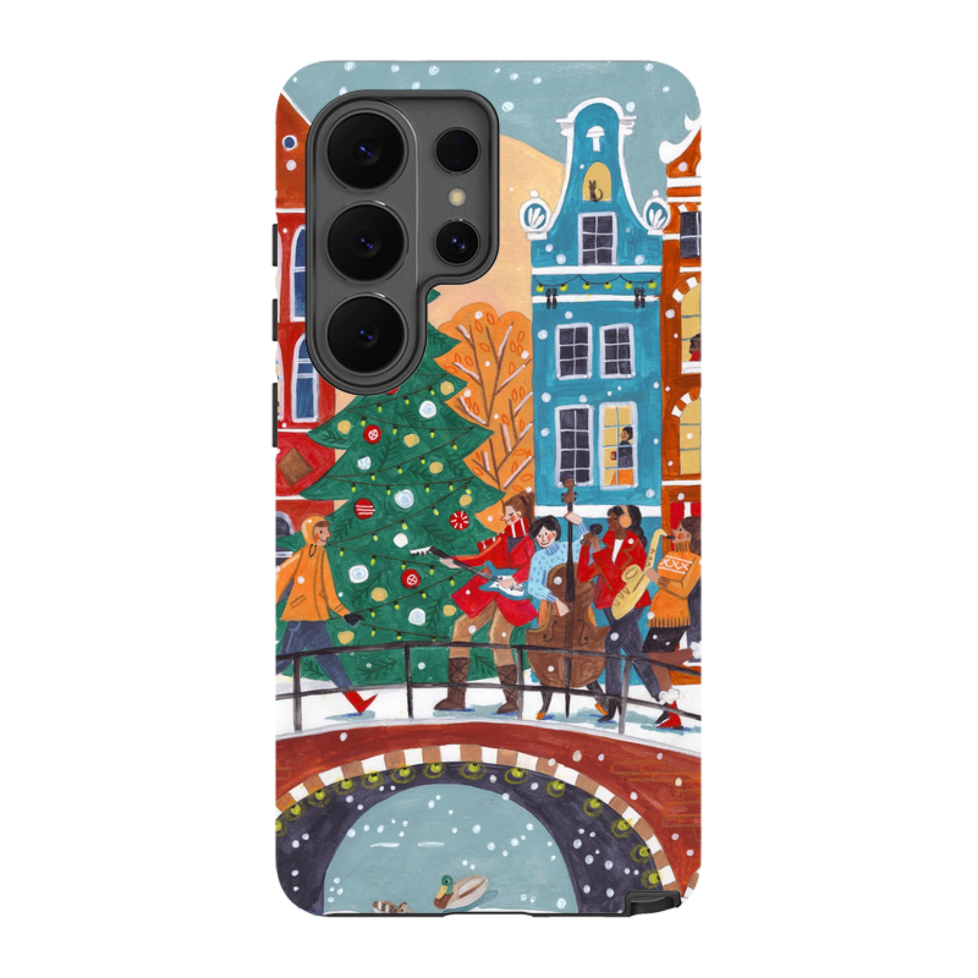 Samsung Tough Case - Christmas Music Amsterdam By Caroline Bonne Muller
