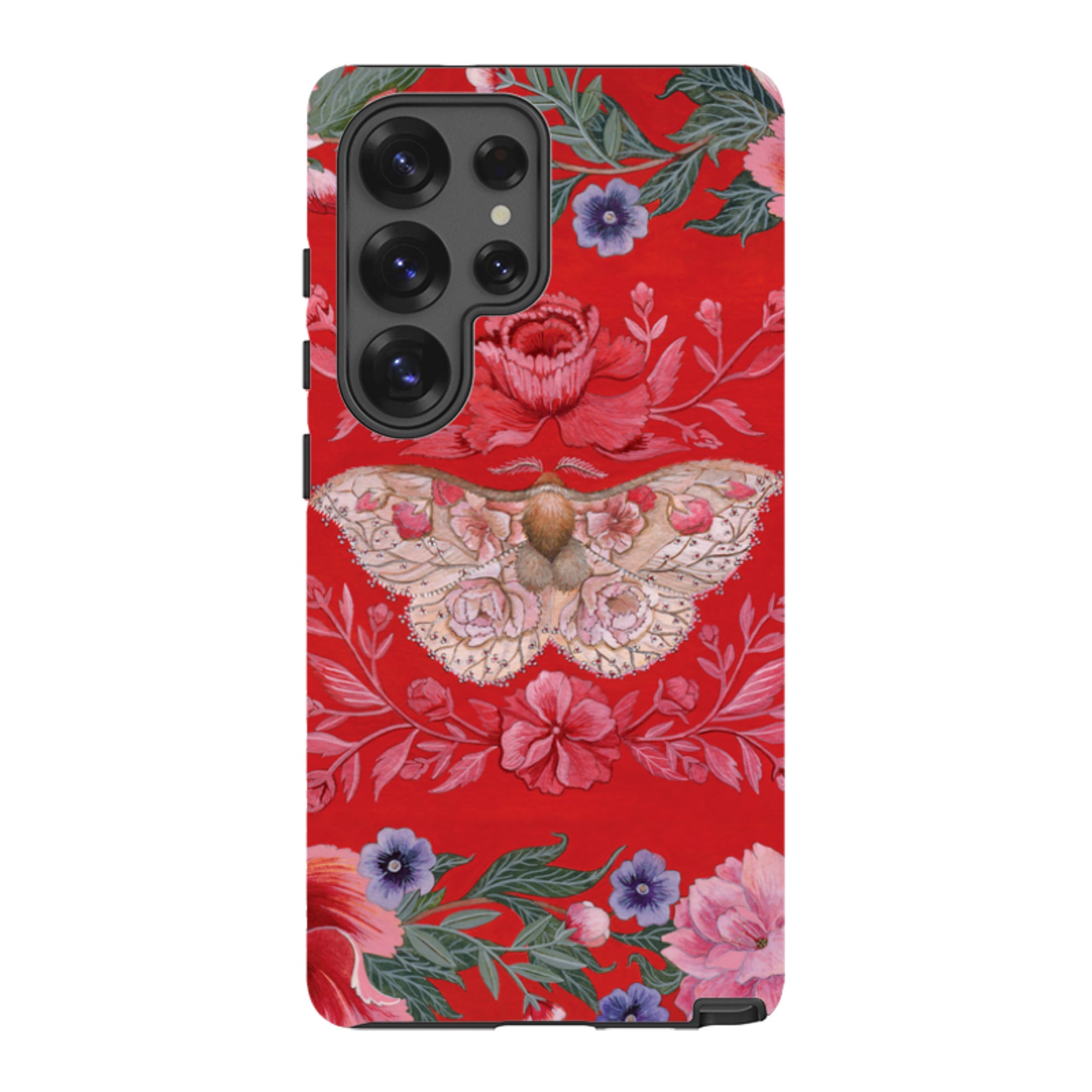 Samsung Tough Case - Blossom Moth By Maria Matos