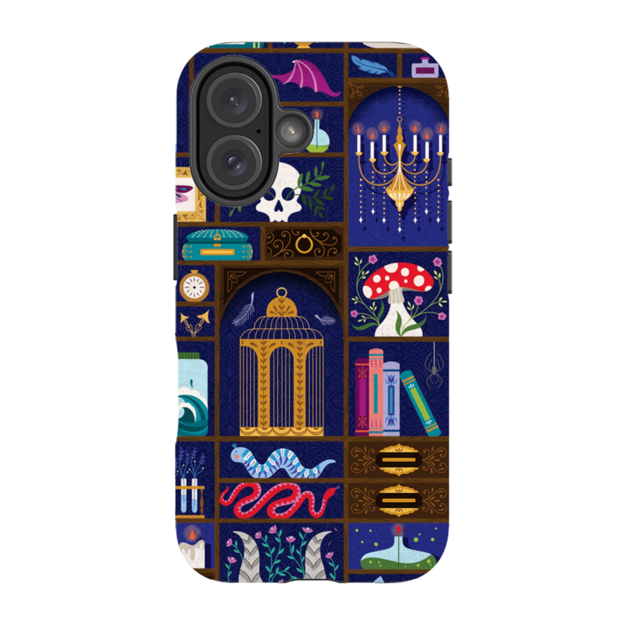 iPhone MagSafe Tough Case -  Cabinet Of Curiosities By Jenny Zemanek