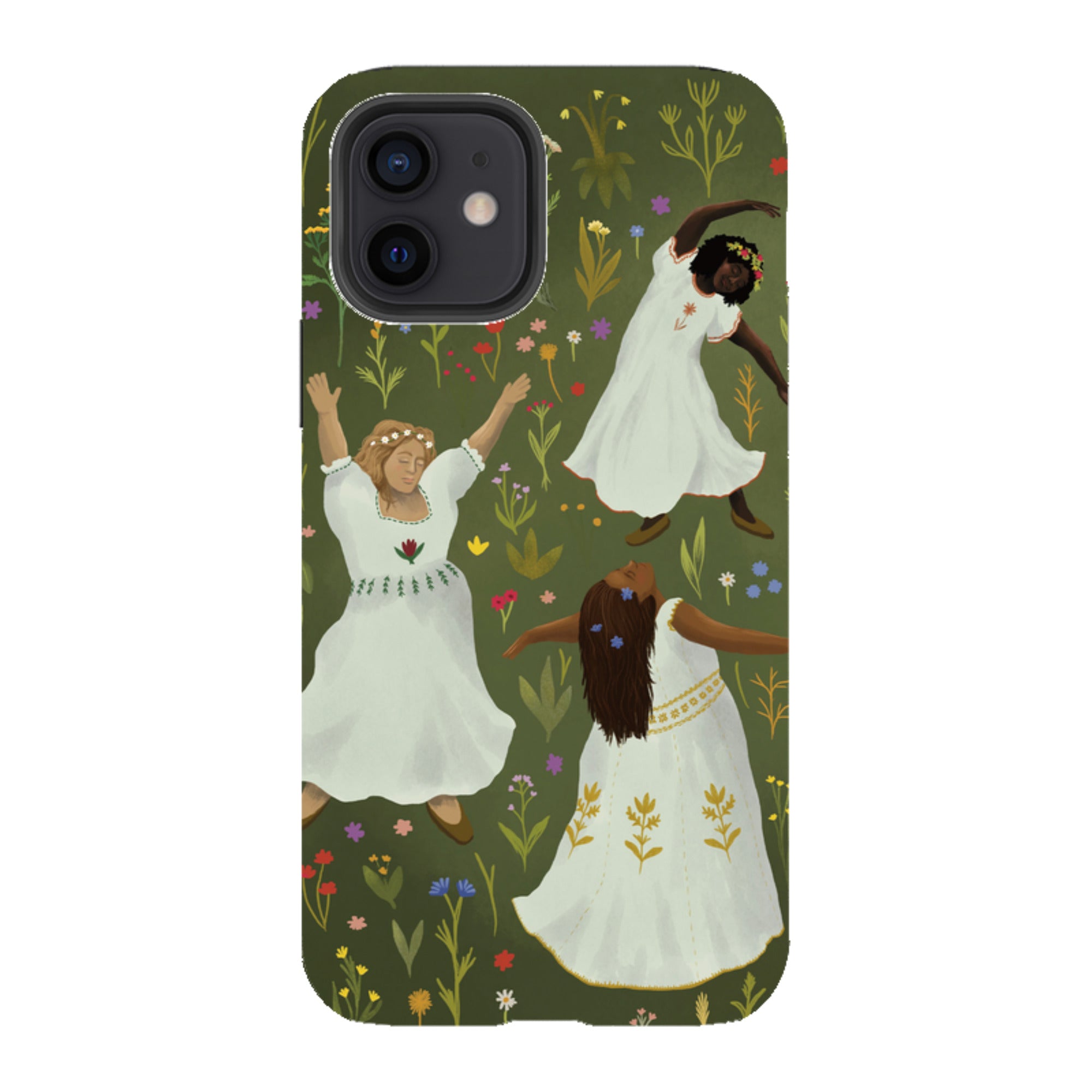 iPhone Tough Case - Folk Dance By Anna Stead