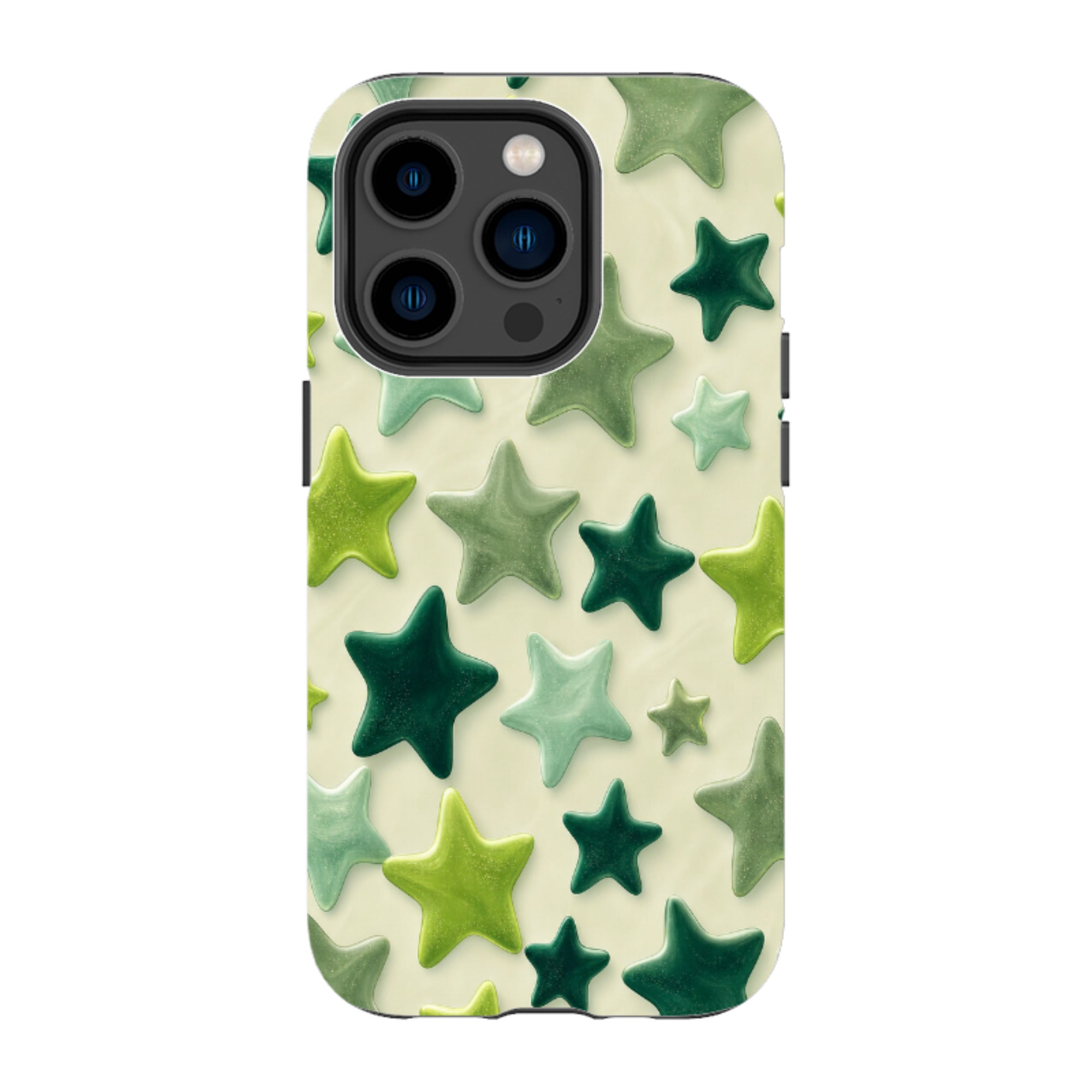 iPhone Tough Case - Sage Green Star