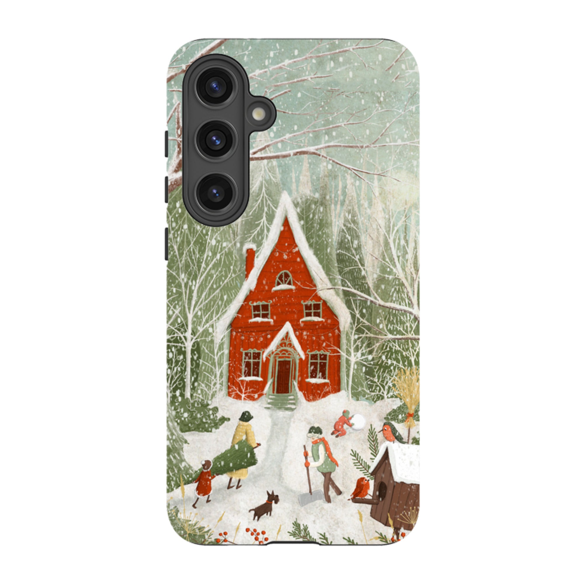 Samsung Tough Case - Christmas Garden Day By Maja Lindberg