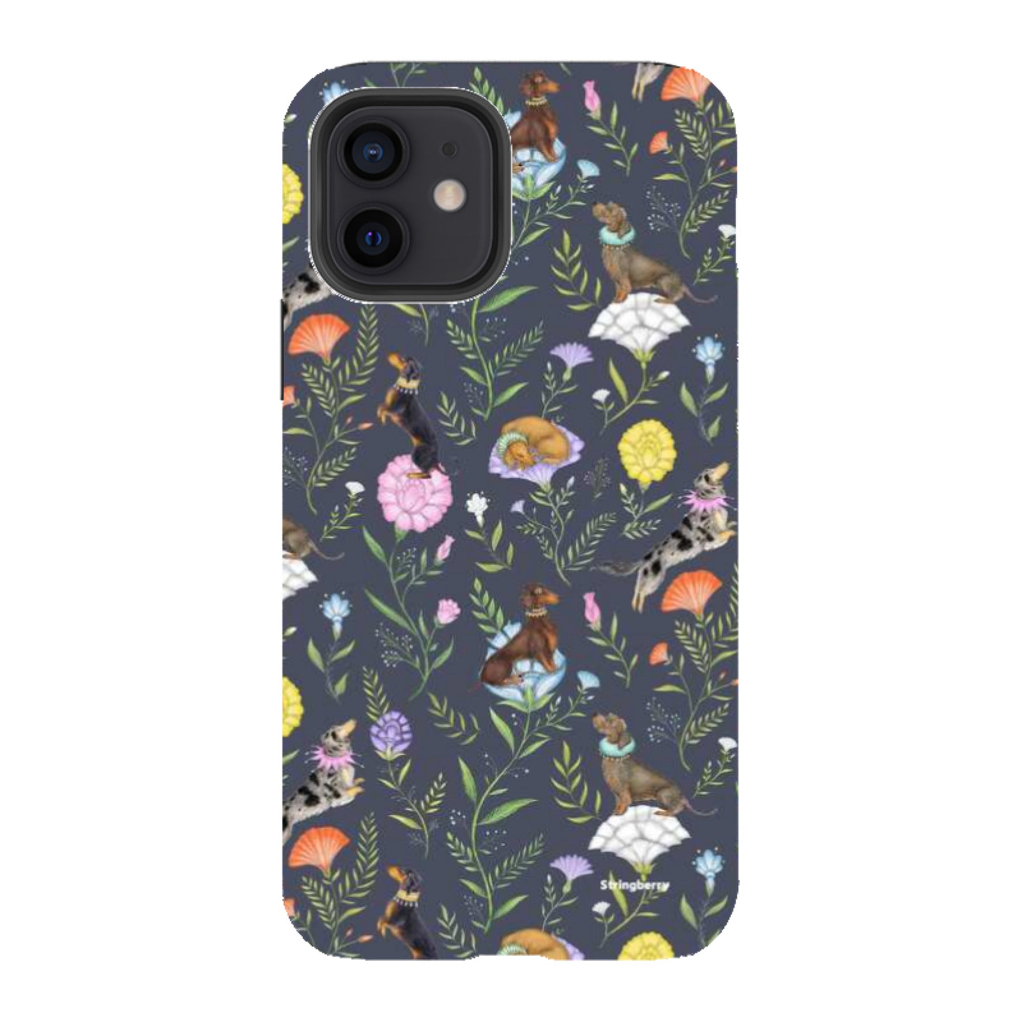 iPhone Tough Case - Doxy Day Afternoon Slate By Catherine Rowe