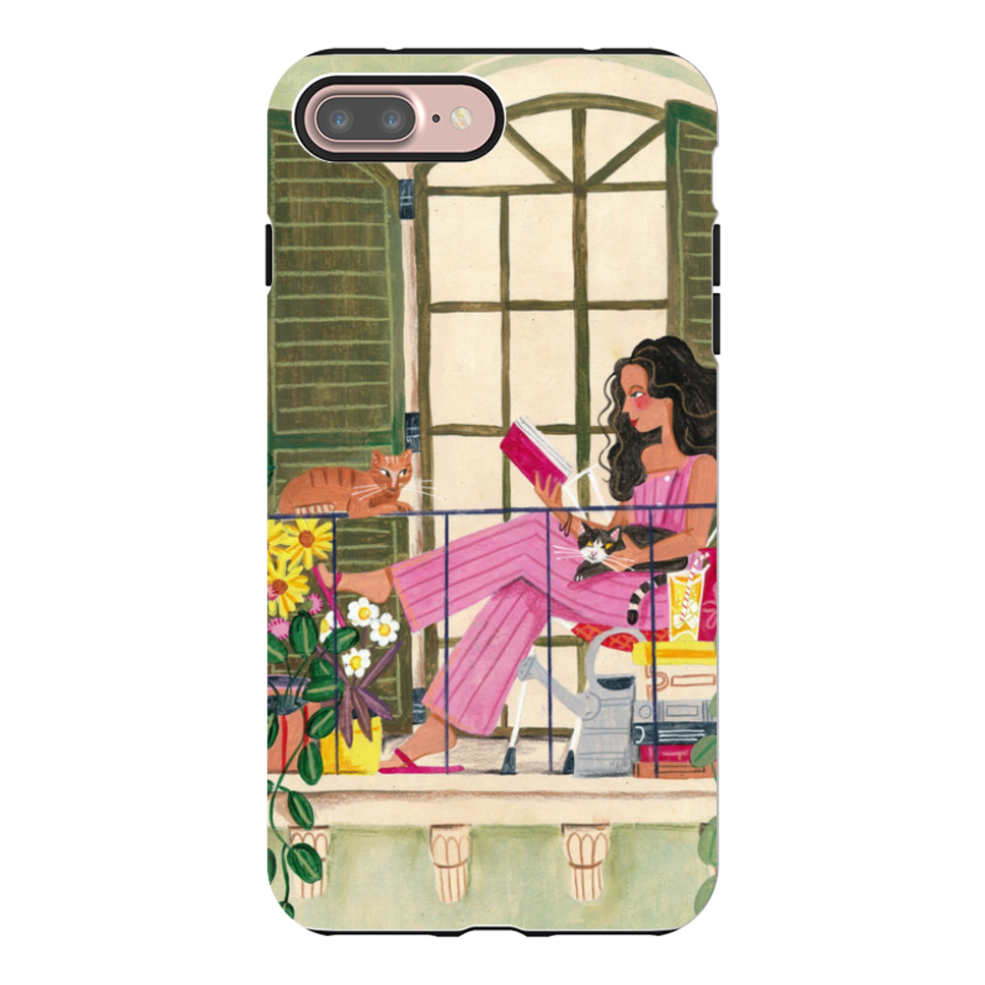iPhone Tough Case - Balcony By Caroline Bonne Muller