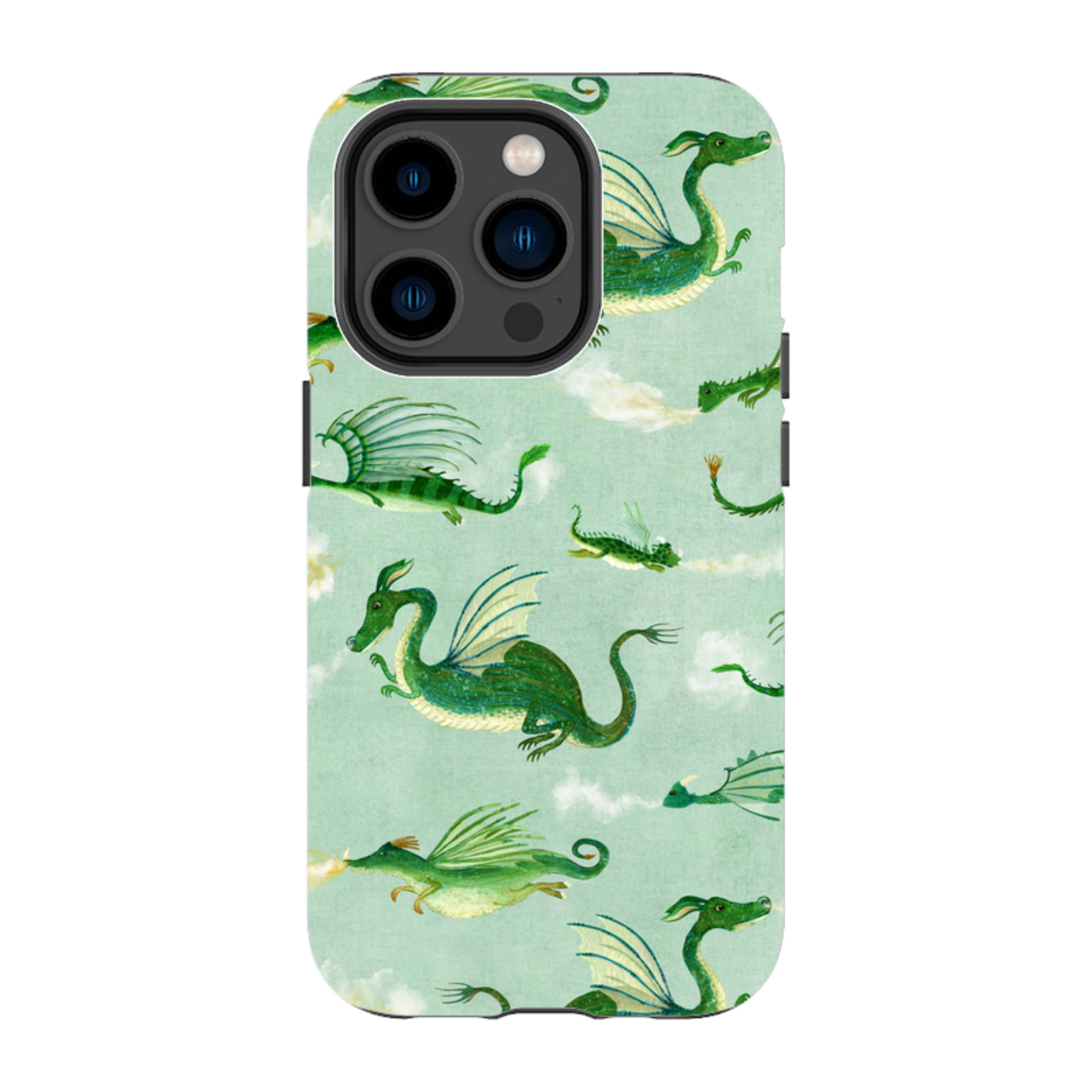 iPhone MagSafe Tough Case - Dragons By Katherine Quinn