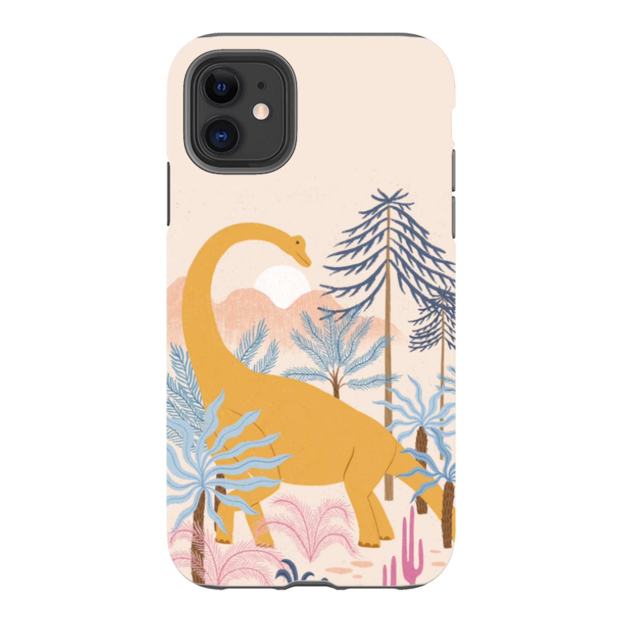 iPhone Tough Case - Brachiosaurus By Meghann Rader