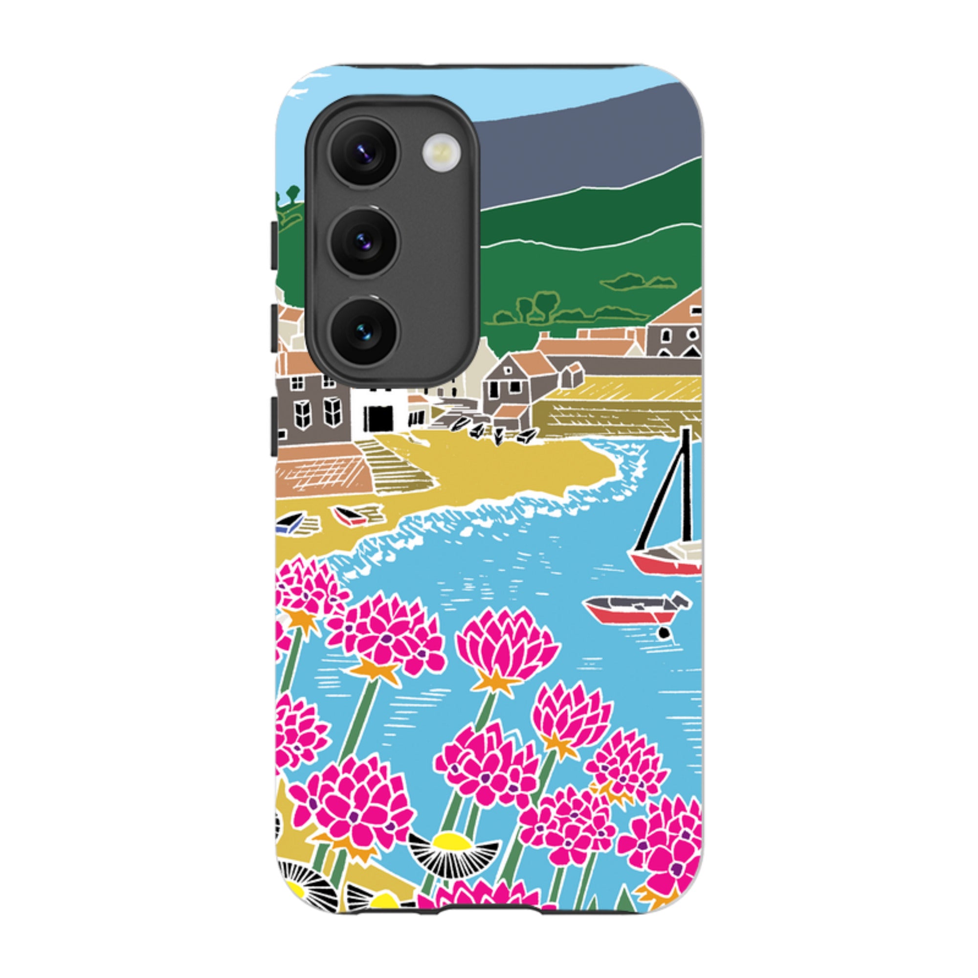 Samsung Tough Case - Quaint Harbour By Kate Heiss
