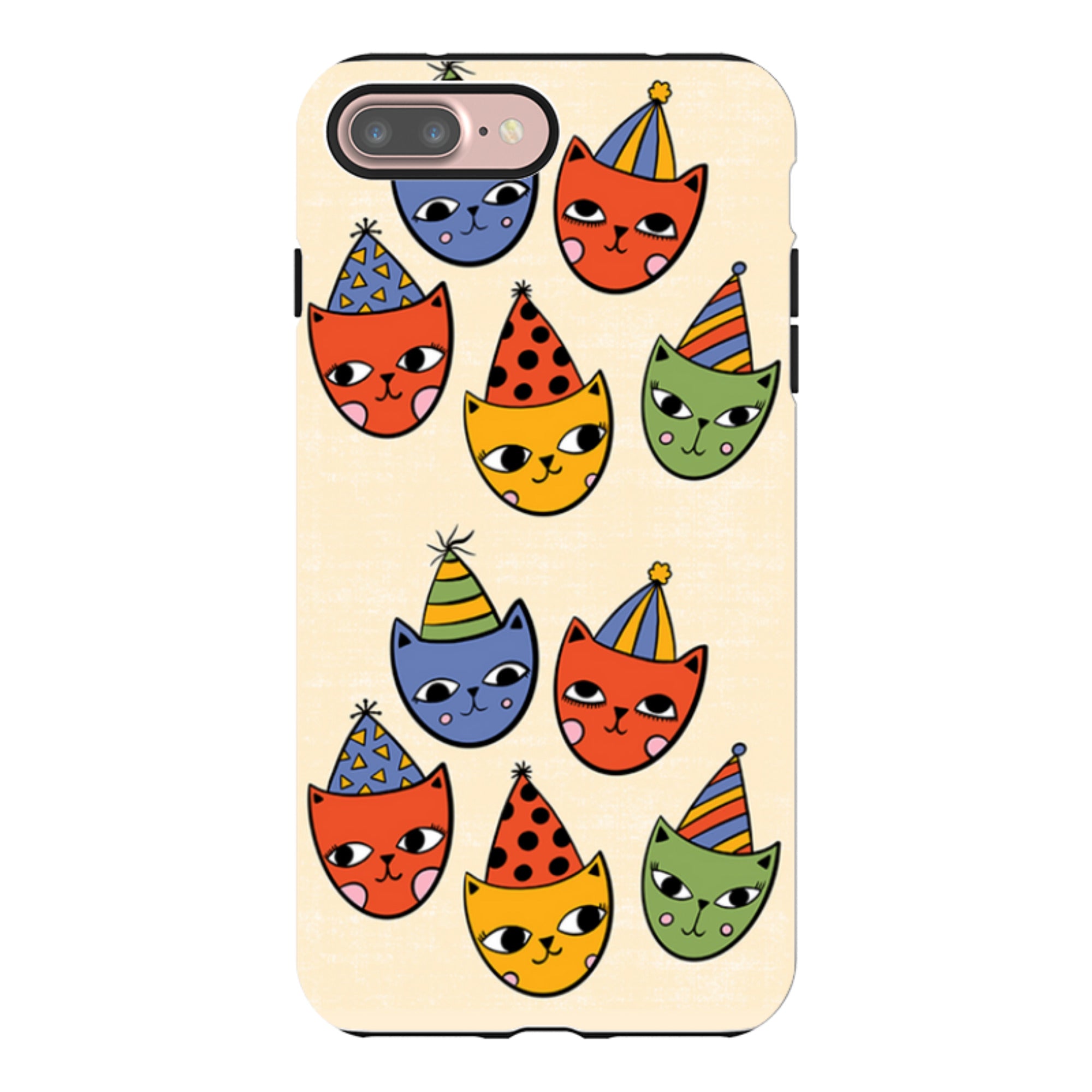 iPhone Tough Case - Happy Cats By Suzy Taylor