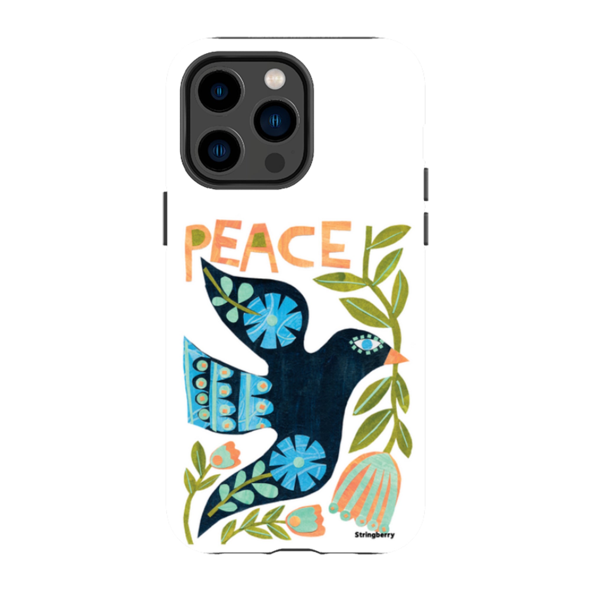iPhone Tough Case - Peace By Tracey English