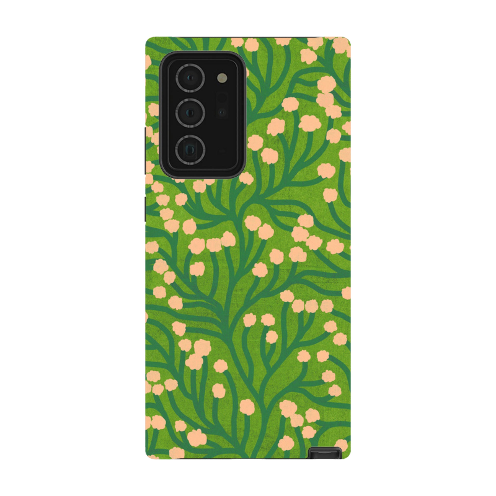 Samsung Tough Case - Vine Pink And Teal By Katherine Quinn