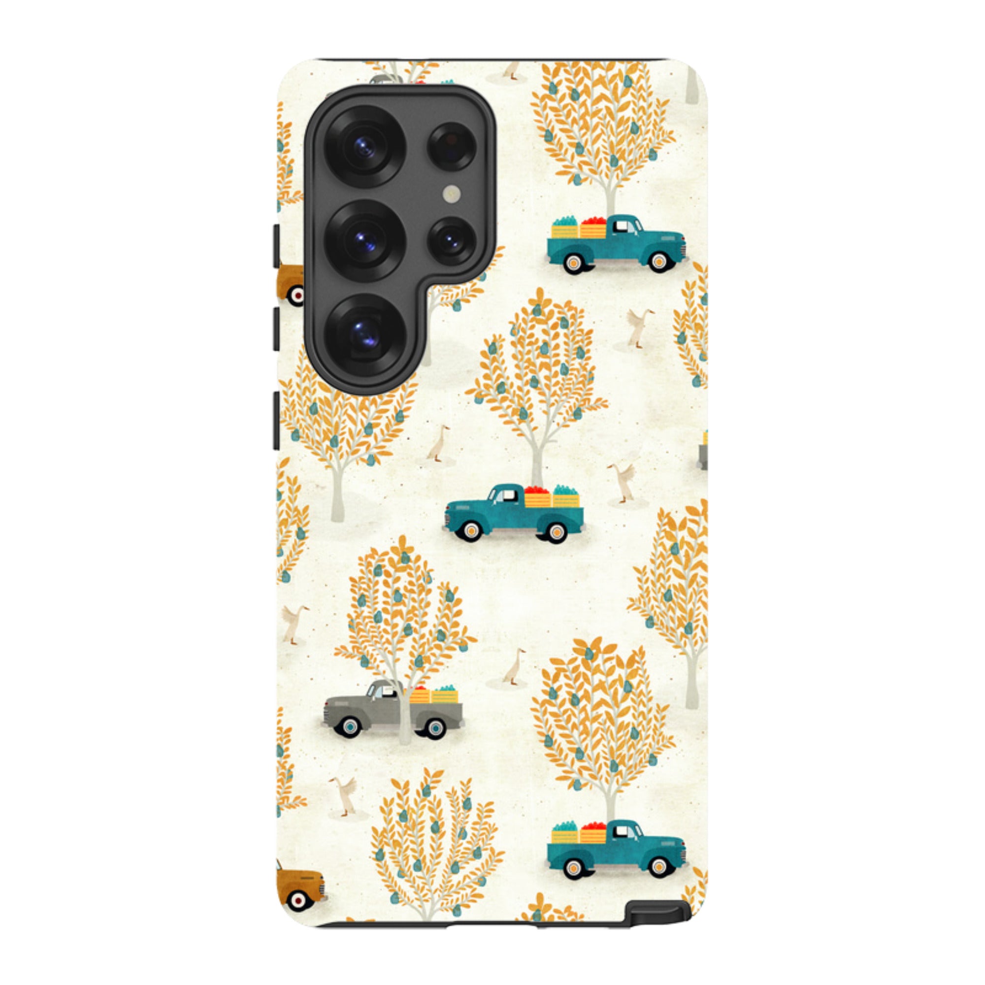 Samsung Tough Case - Pear Trees and Trucks By Katherine Quinn