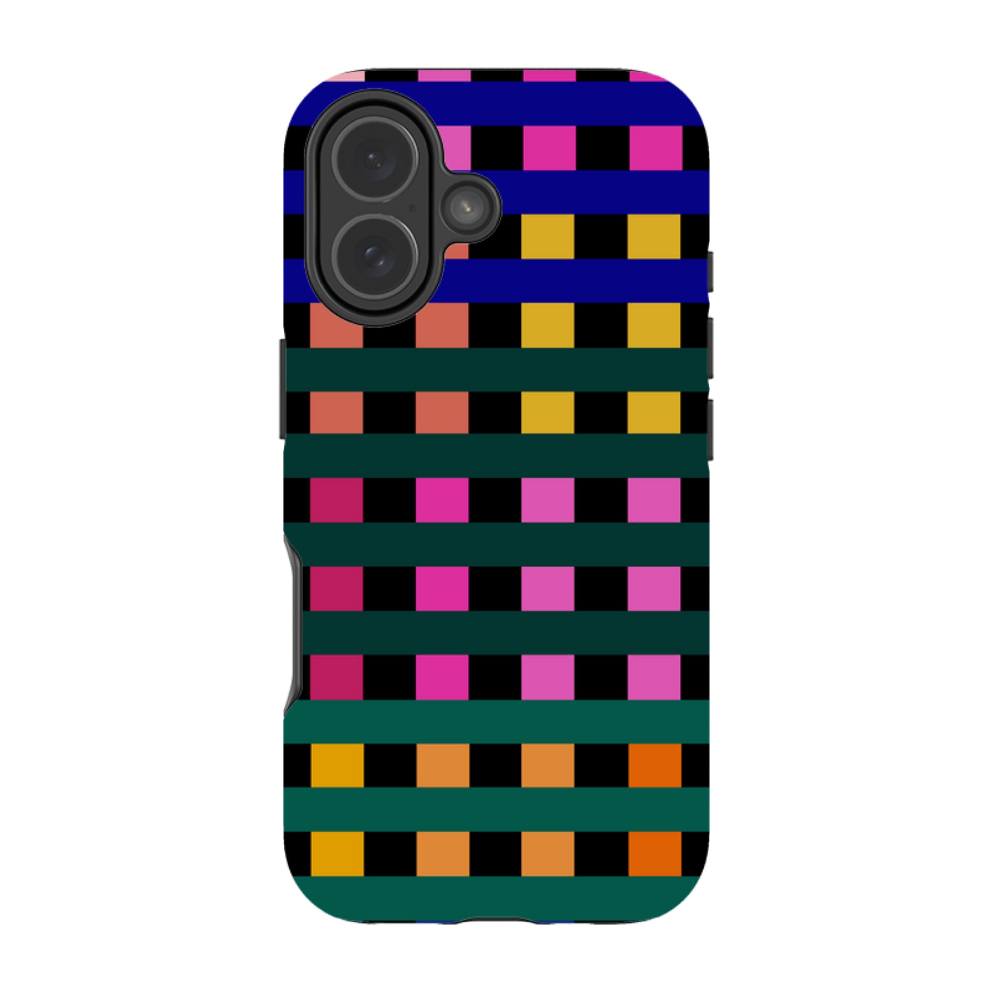 iPhone Tough Case - Newton Check By Kitty Joseph