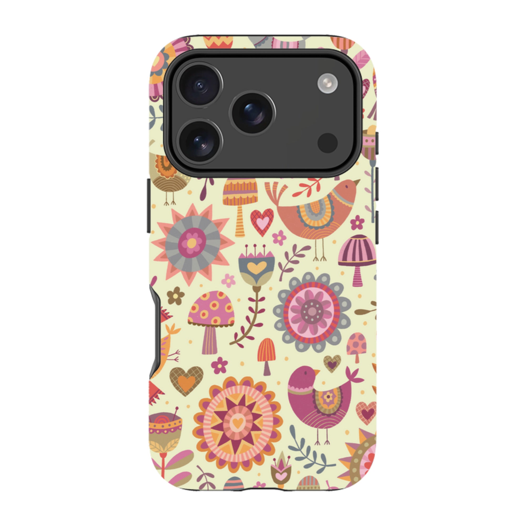 iPhone MagSafe Tough Case -  Bird Pattern II By Suzy Taylor