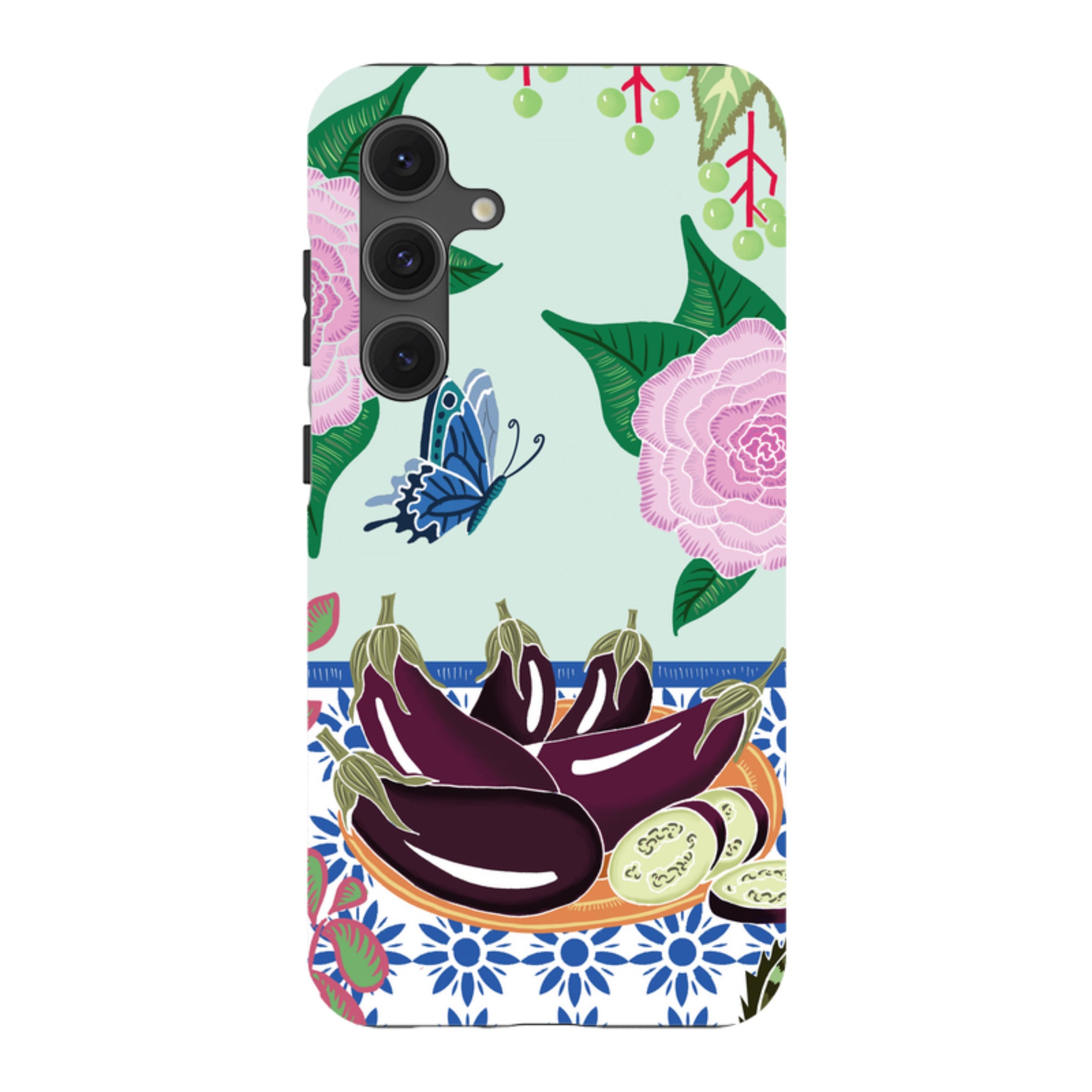 Samsung Tough Case - Aubergines By Kate Heiss
