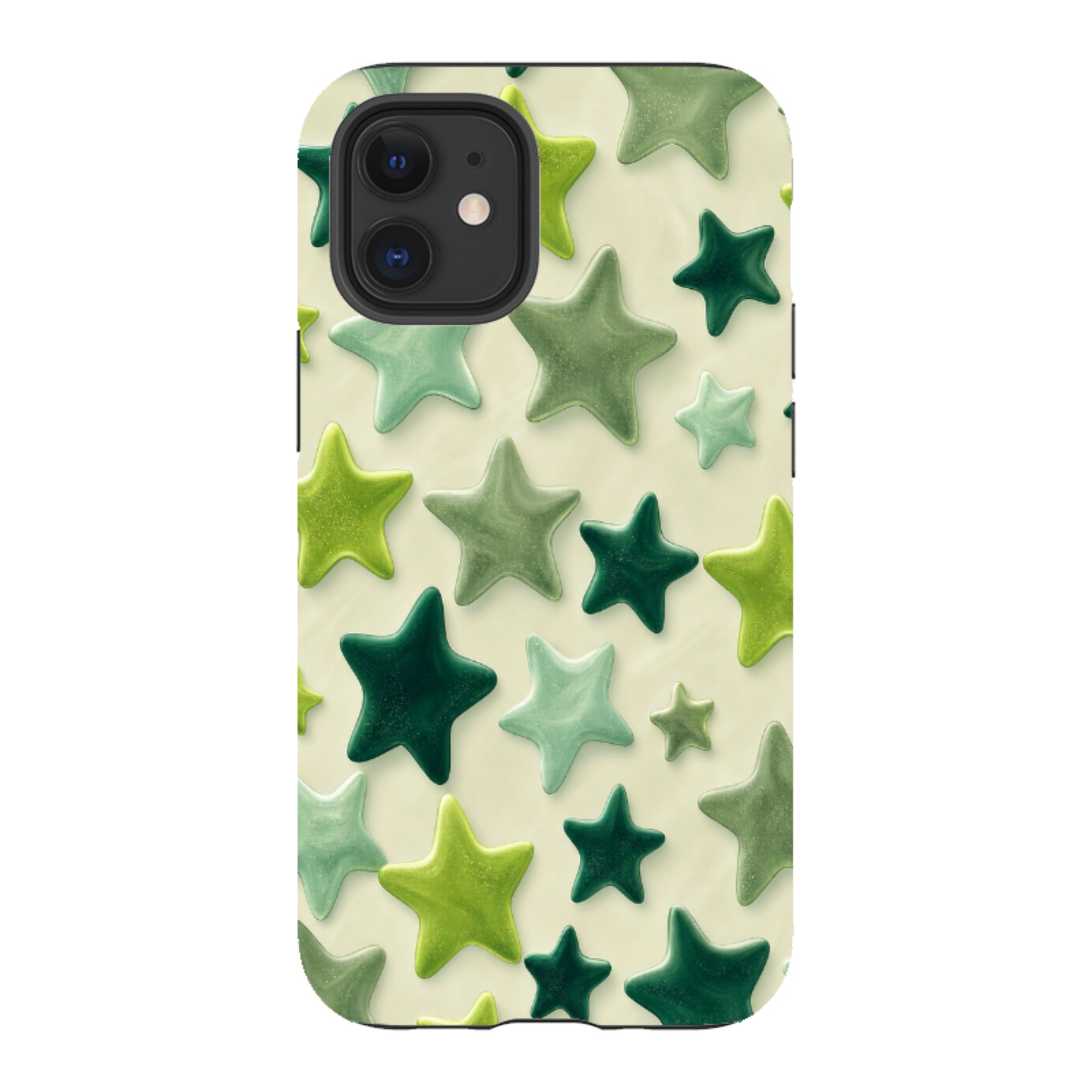 iPhone Tough Case - Sage Green Star