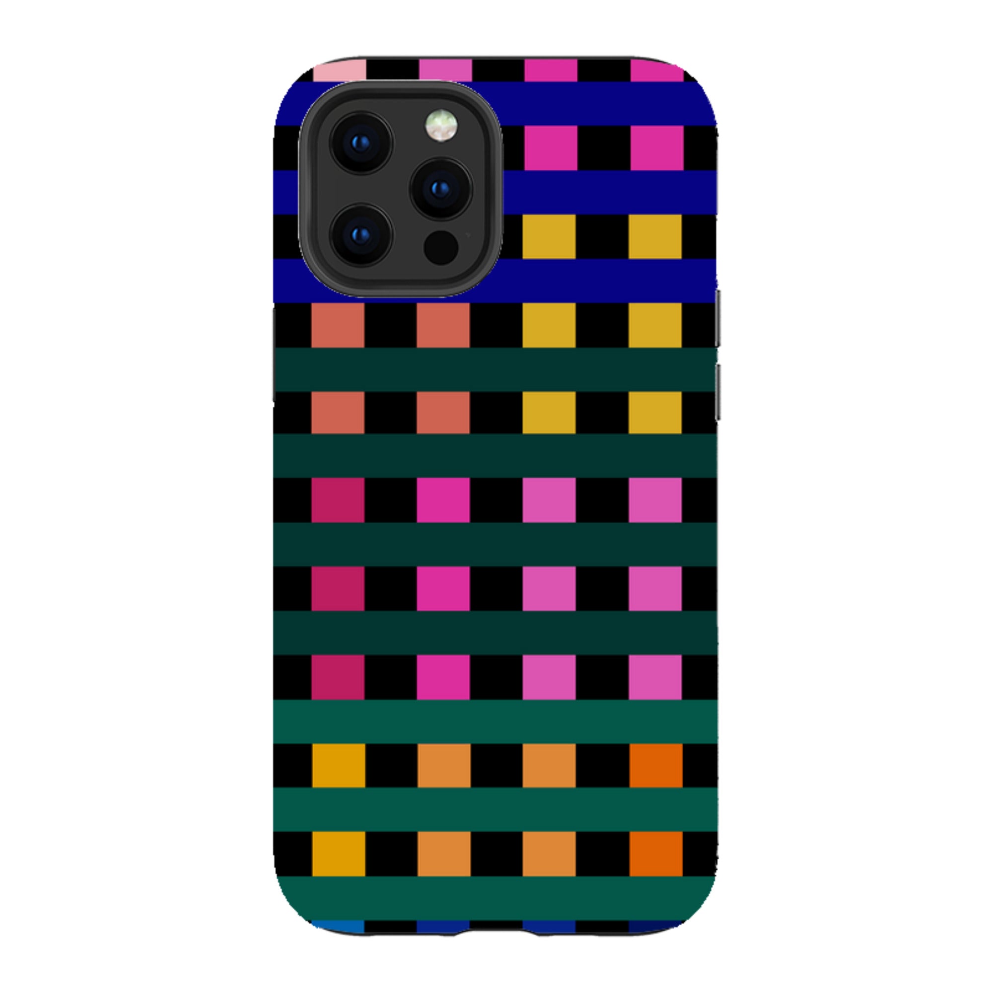 iPhone Tough Case - Newton Check By Kitty Joseph