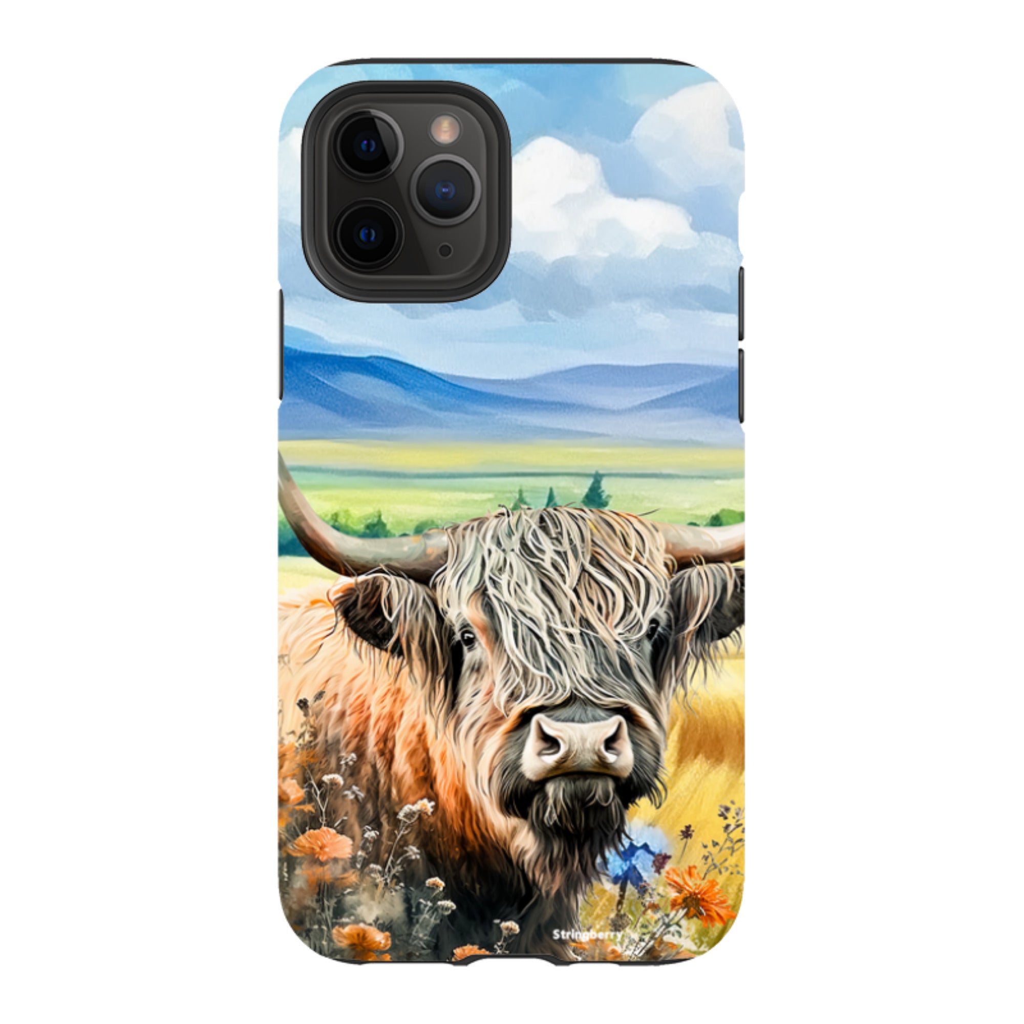 iPhone Tough Case - Highland Cow V