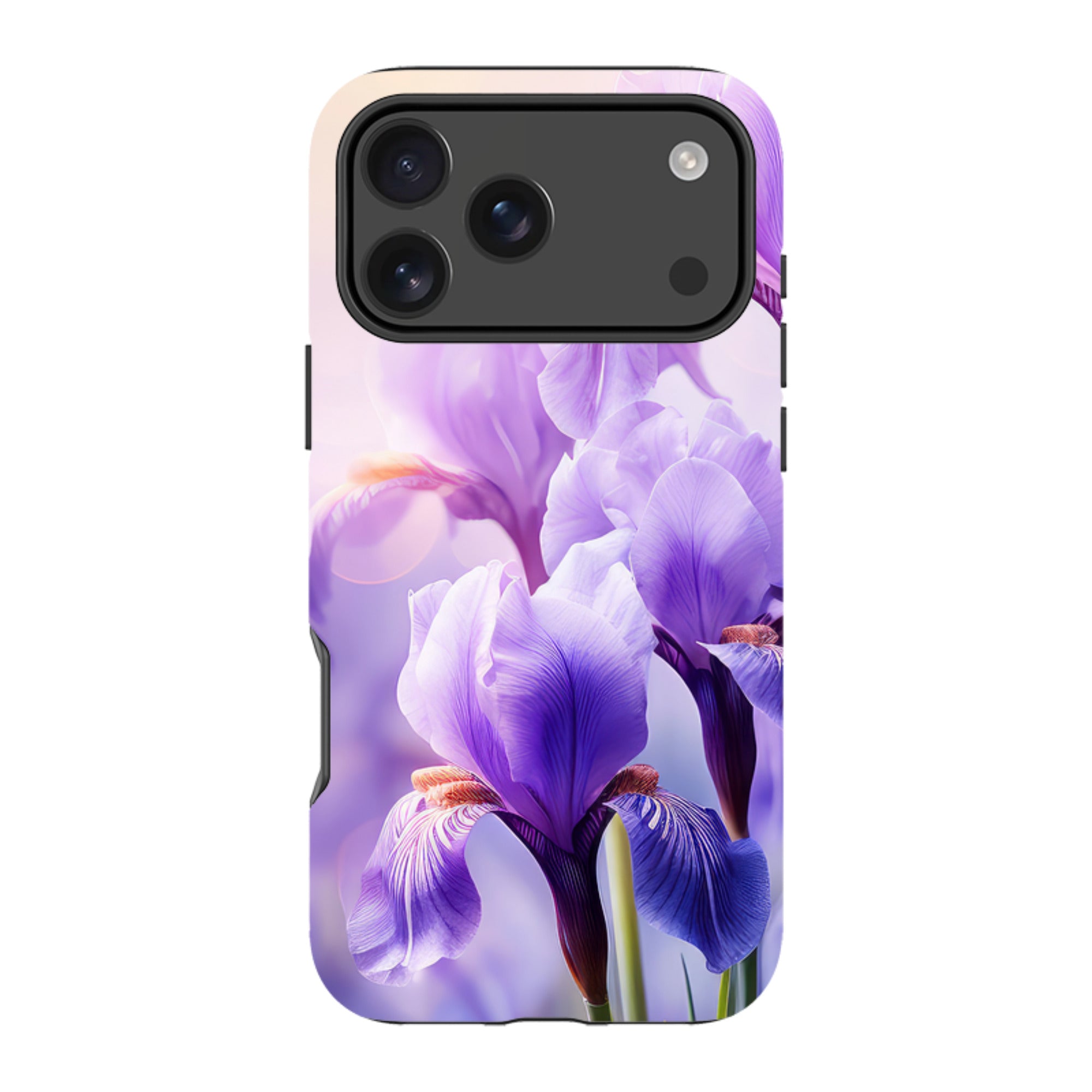 iPhone Tough Case -Mauve Floral
