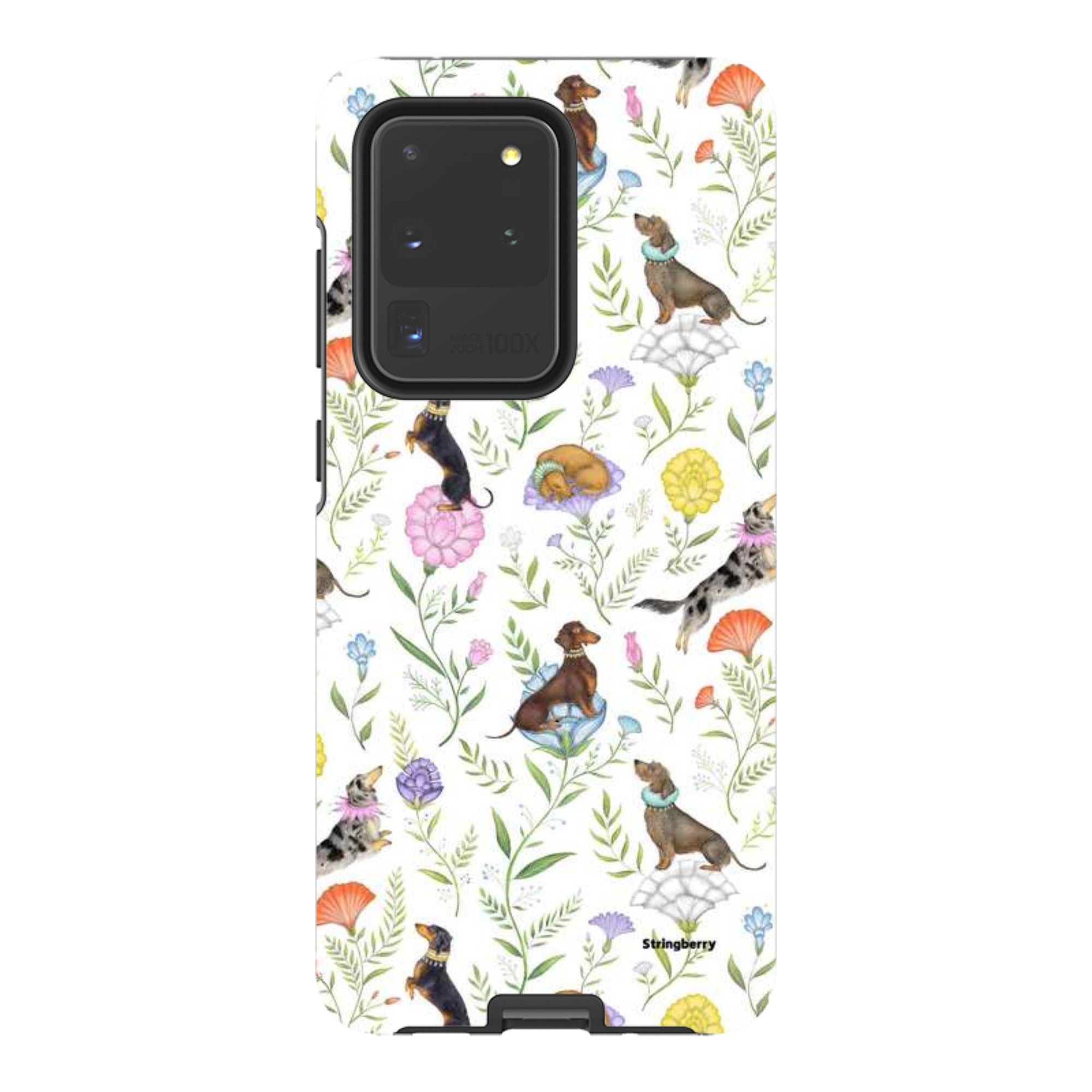 Samsung Tough Case - Doxy Day Afternoon White By Catherine Rowe