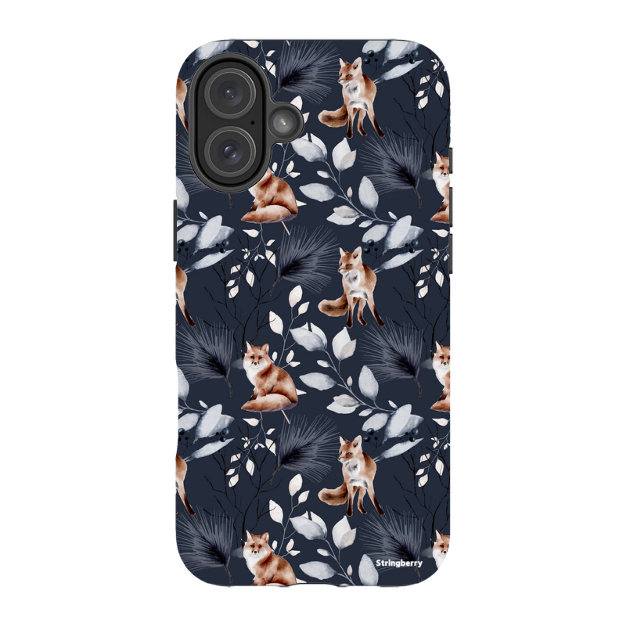 iPhone Tough Case - Foxy Xmas