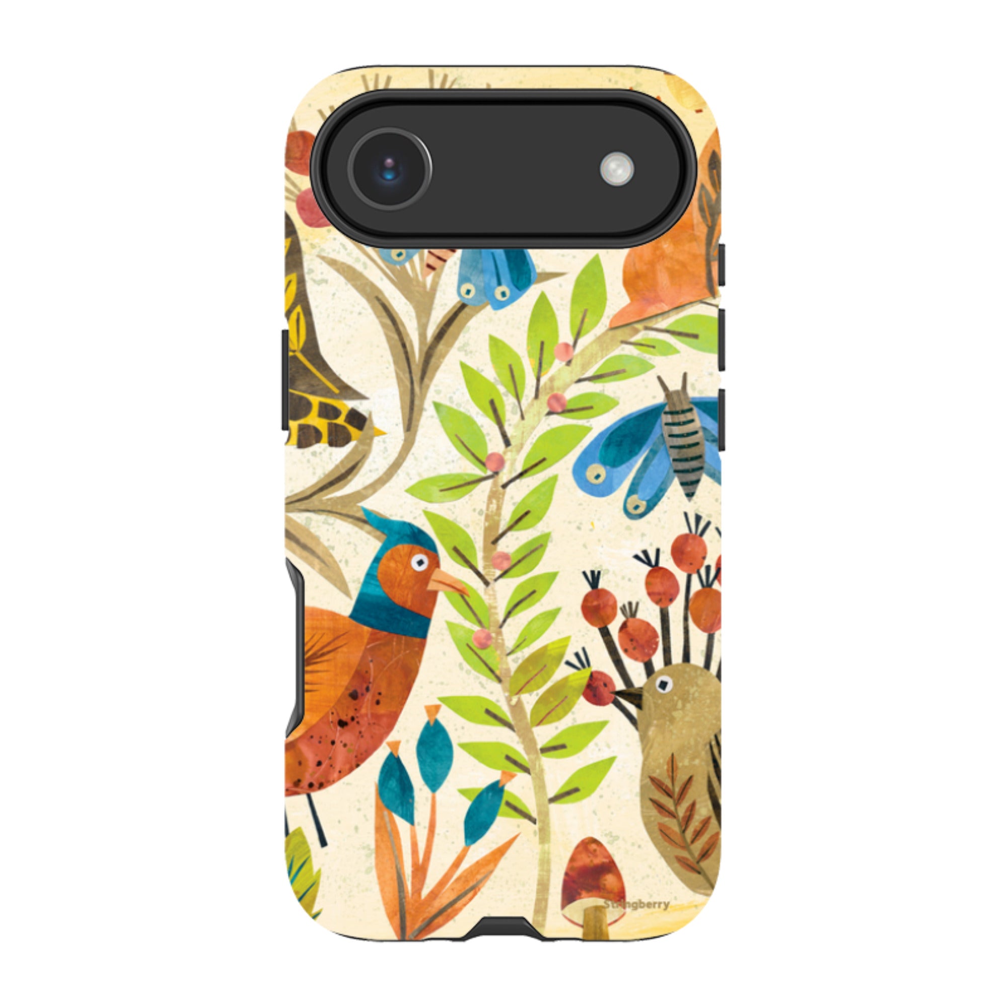 iPhone Tough Case - Woodland Friends By Tracey English