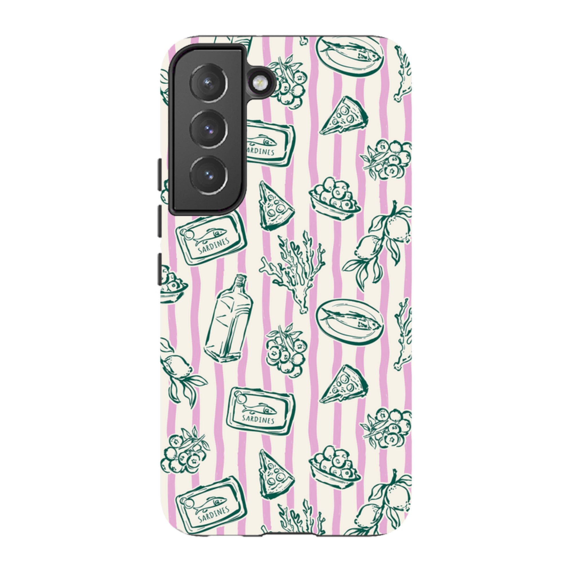 Samsung Tough Case - Sardines and Gin