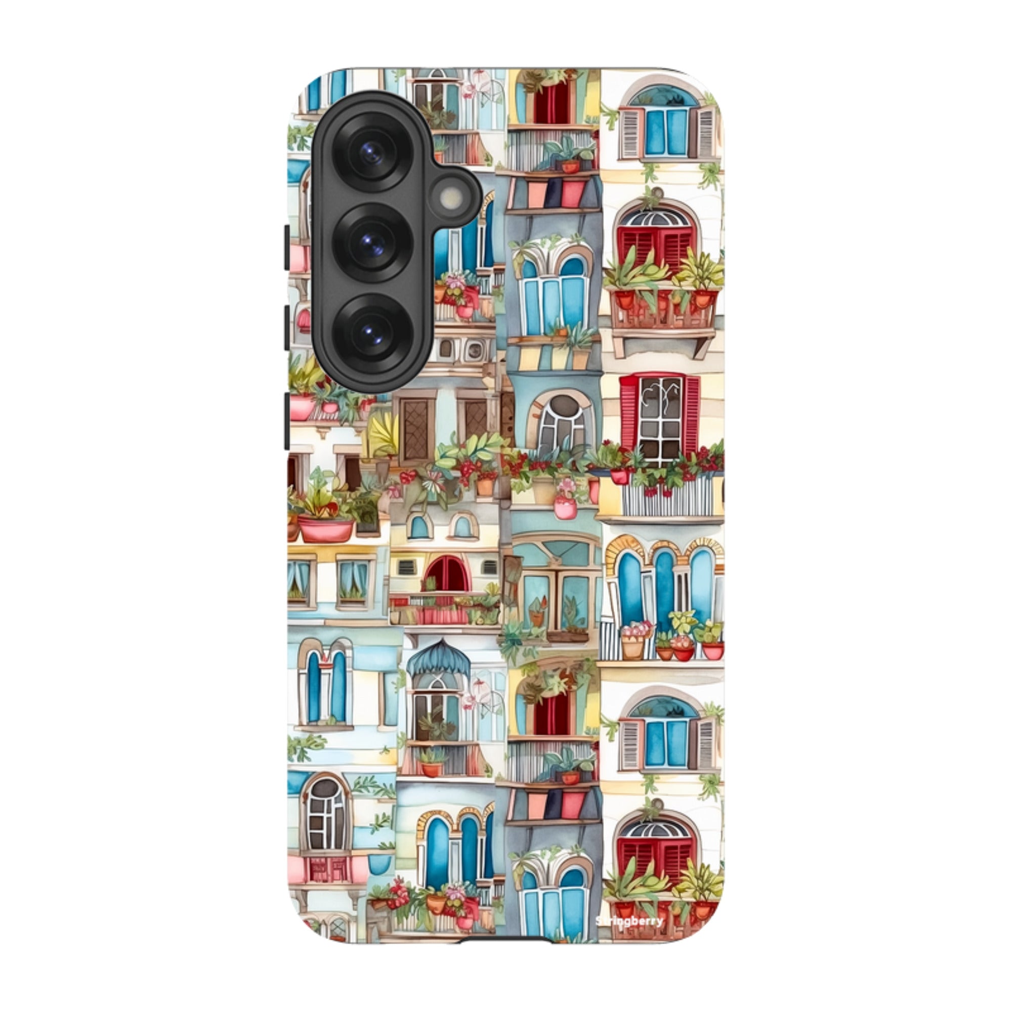 Samsung Tough Case - Floral Balcony II