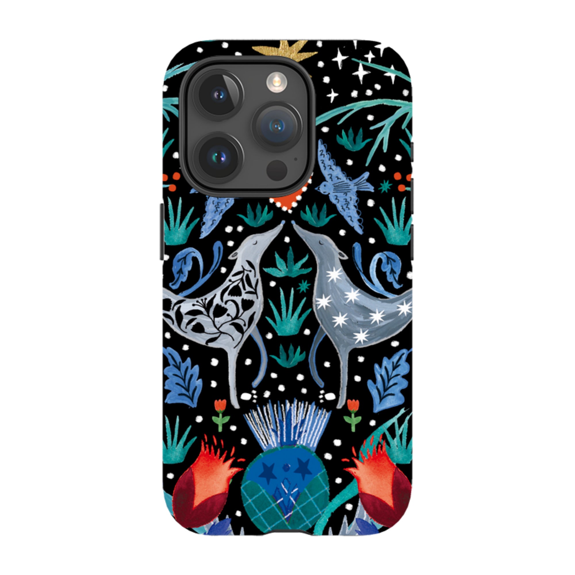 iPhone Tough Case - Winter Walk By Emma Frances Grant