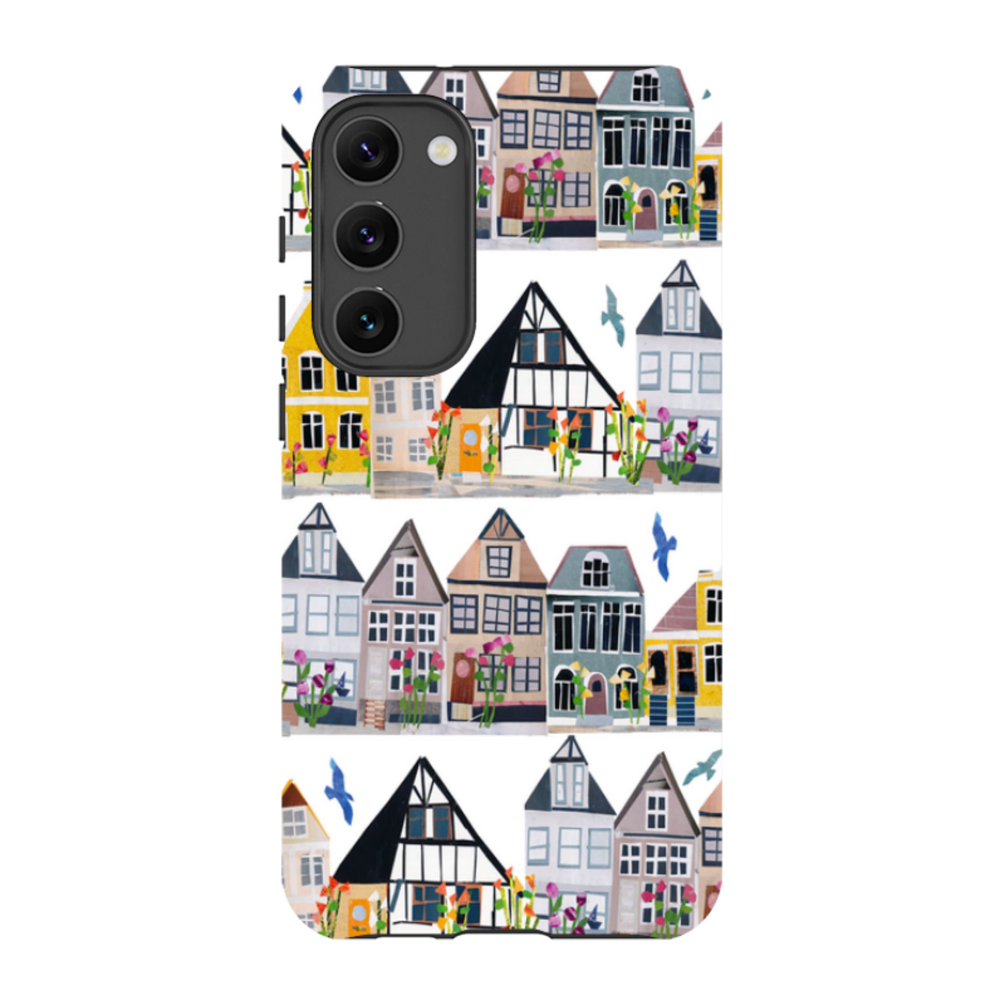 Samsung Tough Case - Danish Houses By Tracey English