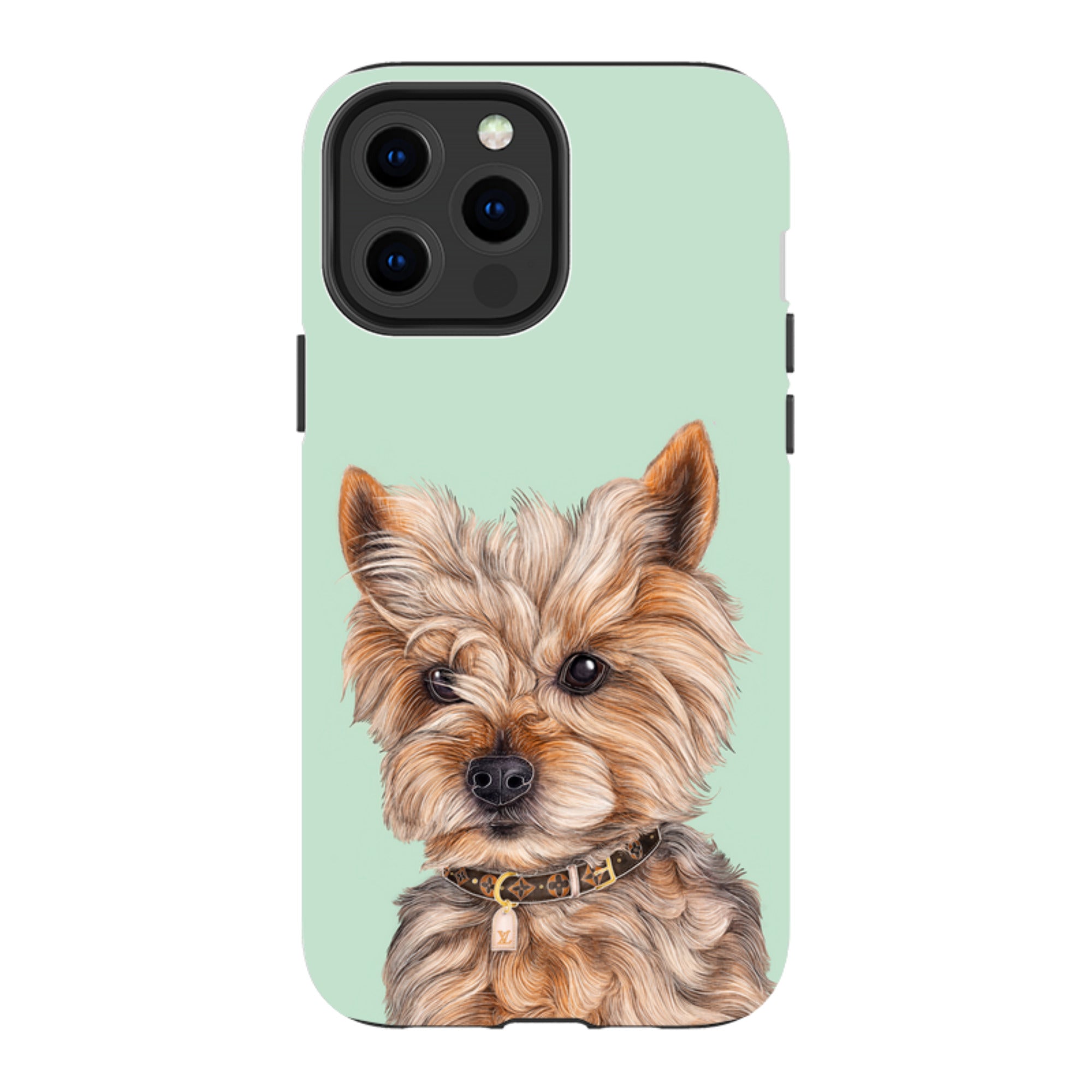 iPhone MagSafe Tough Case - Yorkie By Catherine Rowe