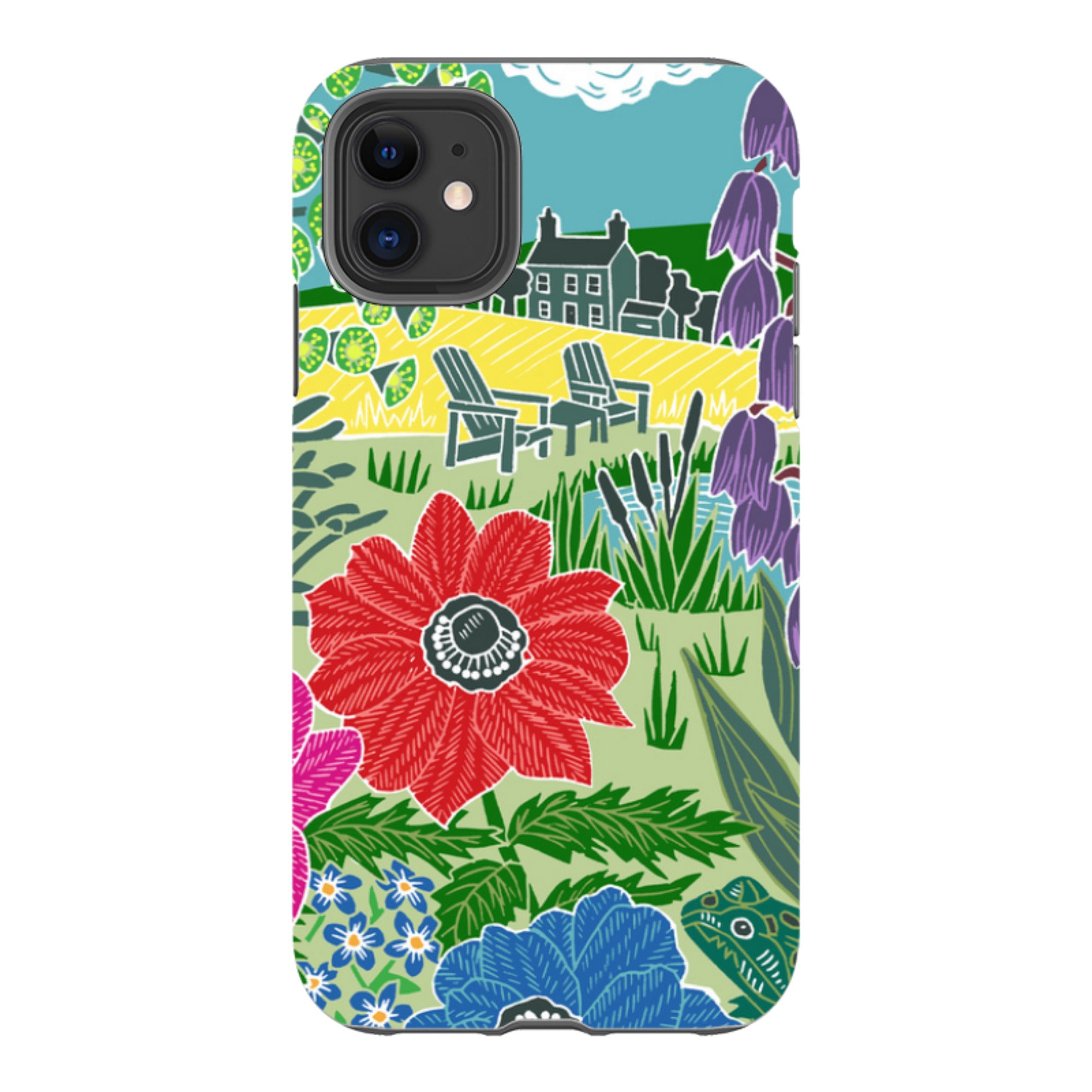 iPhone Tough Case - Camassias By kate Heiss