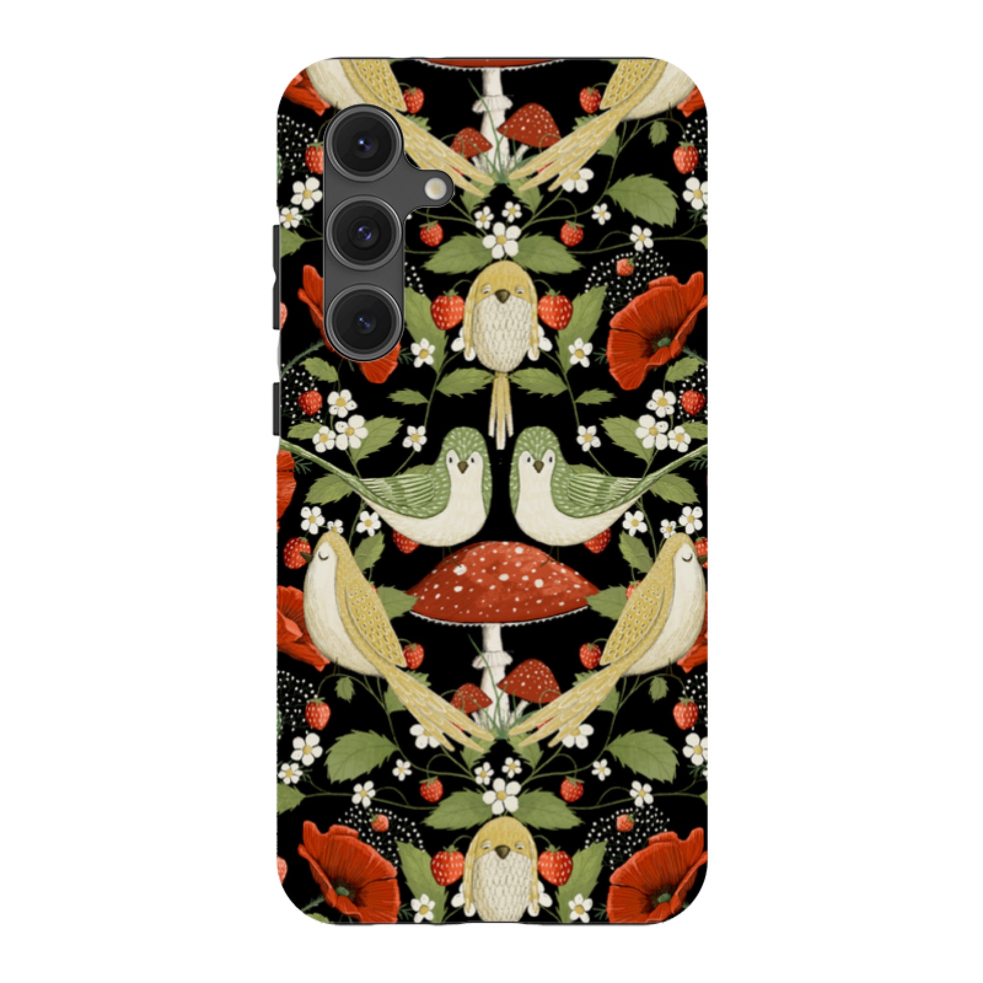 Samsung Tough  Case - Red Poppies By Maja Lindberg