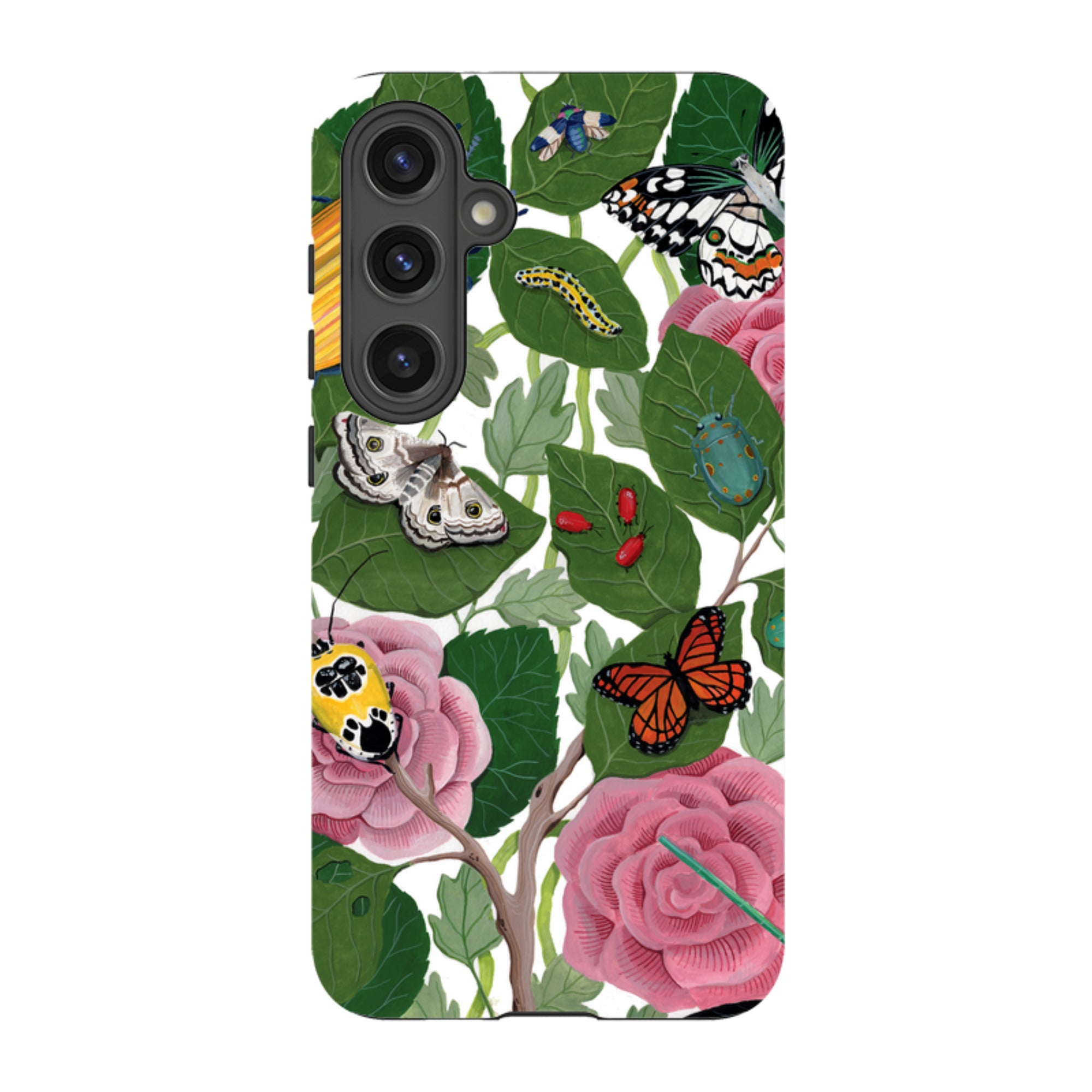 Samsung Tough Case - Butterflies And Beatles By Bex Parkin