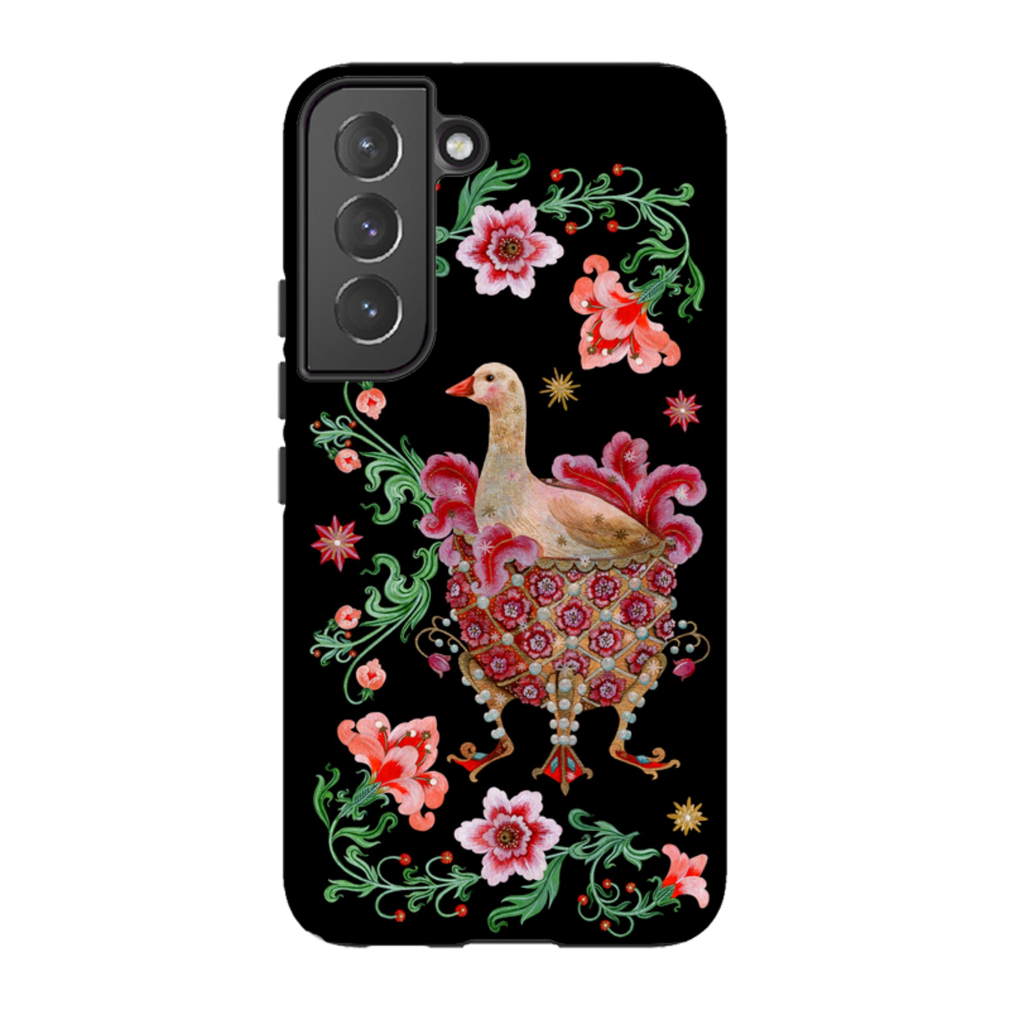 Samsung Tough  Case - Six Geese A Laying By Maria Matos