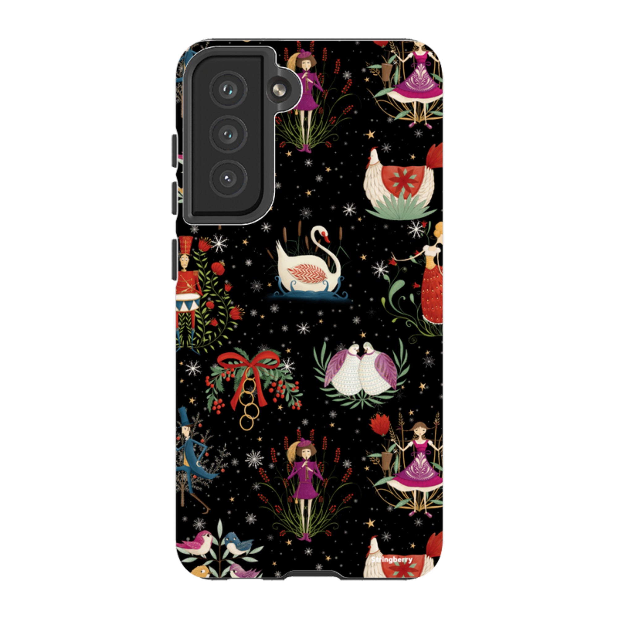 Samsung Tough Case - Twelve Days Black By Maja Lindberg