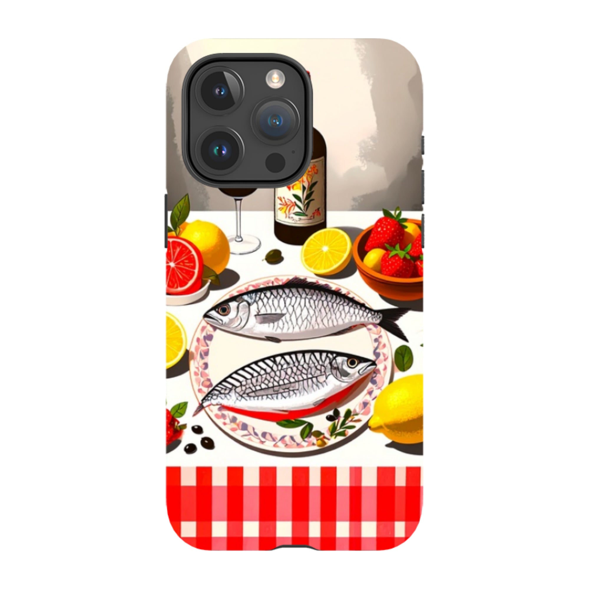 iPhone MagSafe Tough Case - Plates Of Sardines