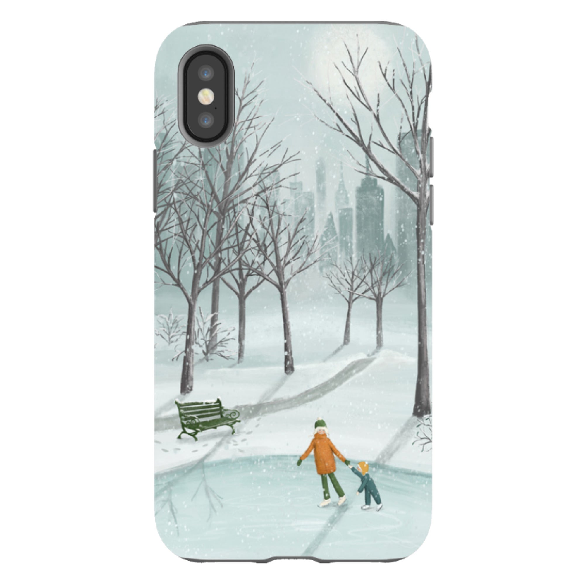 iPhone Tough Case - Winter By Maja Lindberg