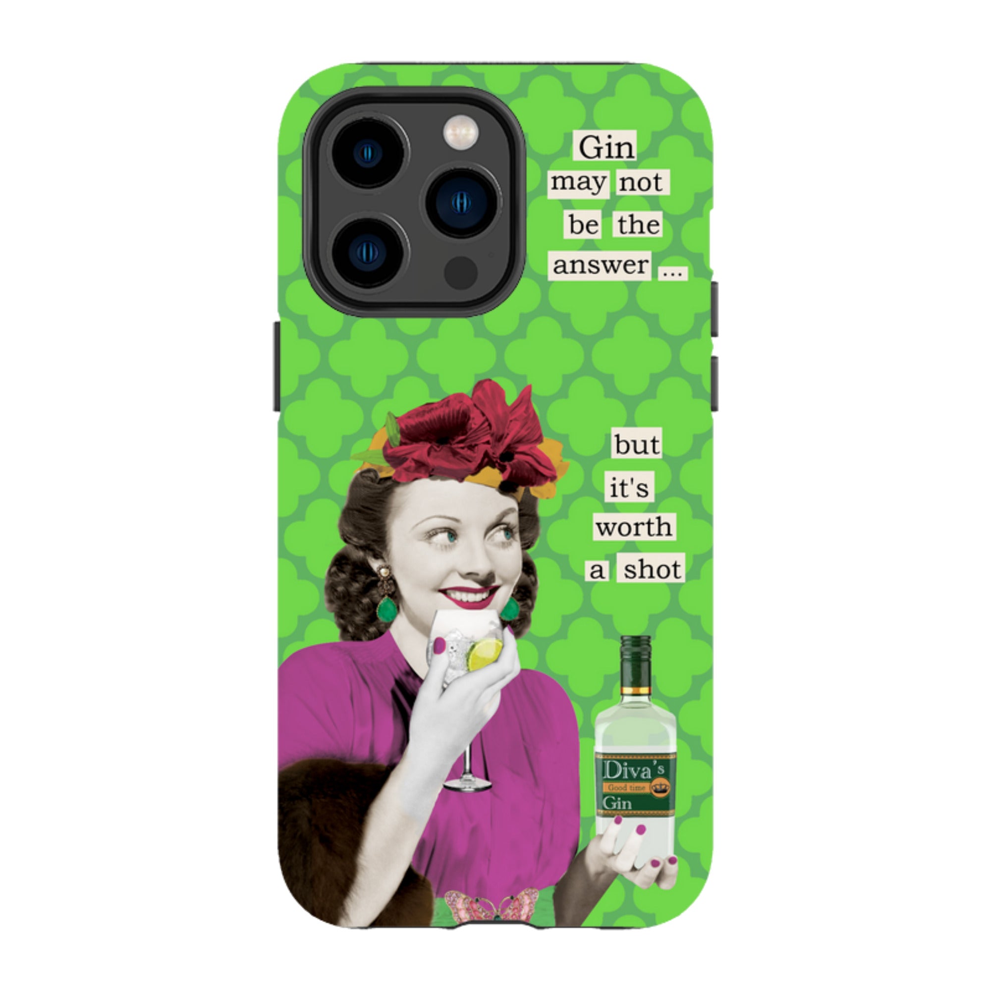 iPhone MagSafe Tough Case - Gin By Clare Jordan