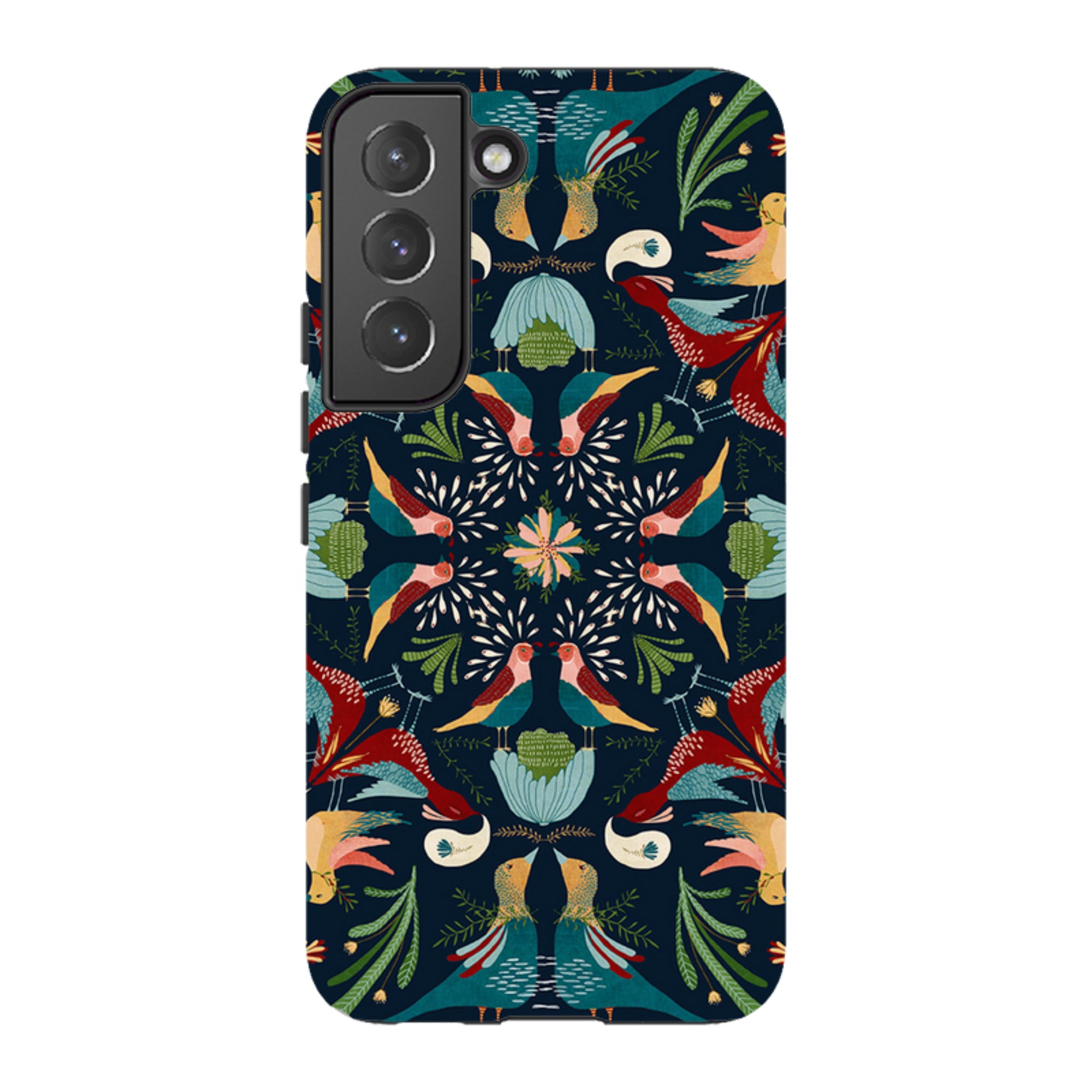 Samsung Tough Case - Navy Hanky By Katherine Quinn